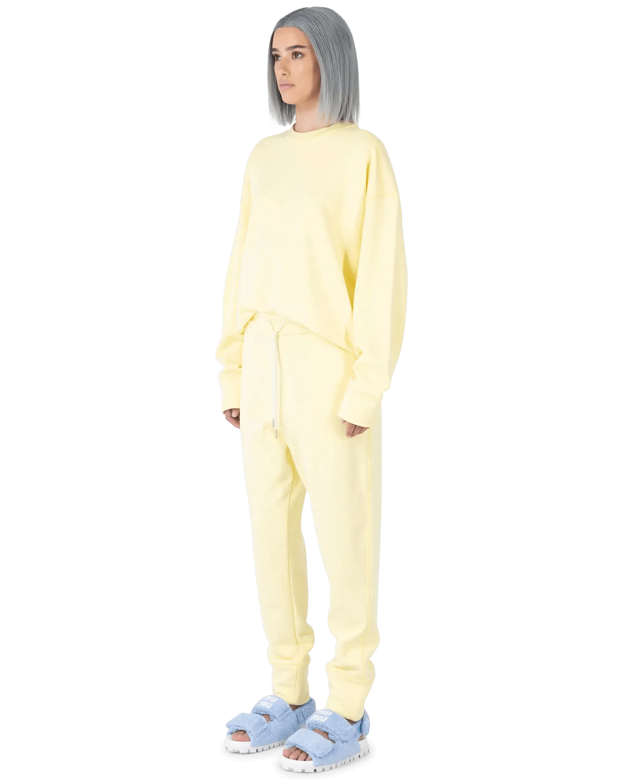 Straight Leg Sweatpants - DIHSAN