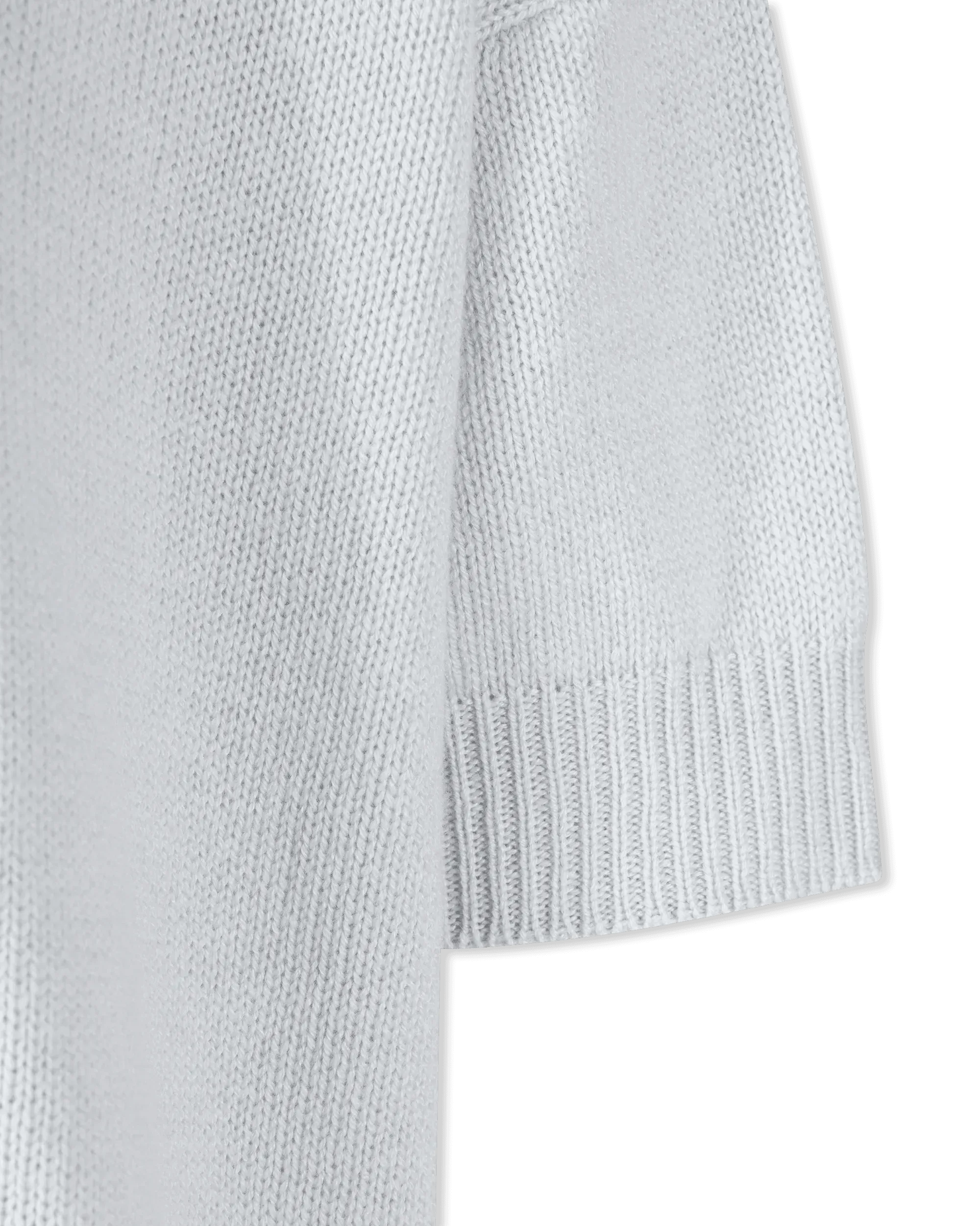 Short Sleeve Crewneck Sweater - DIHSAN