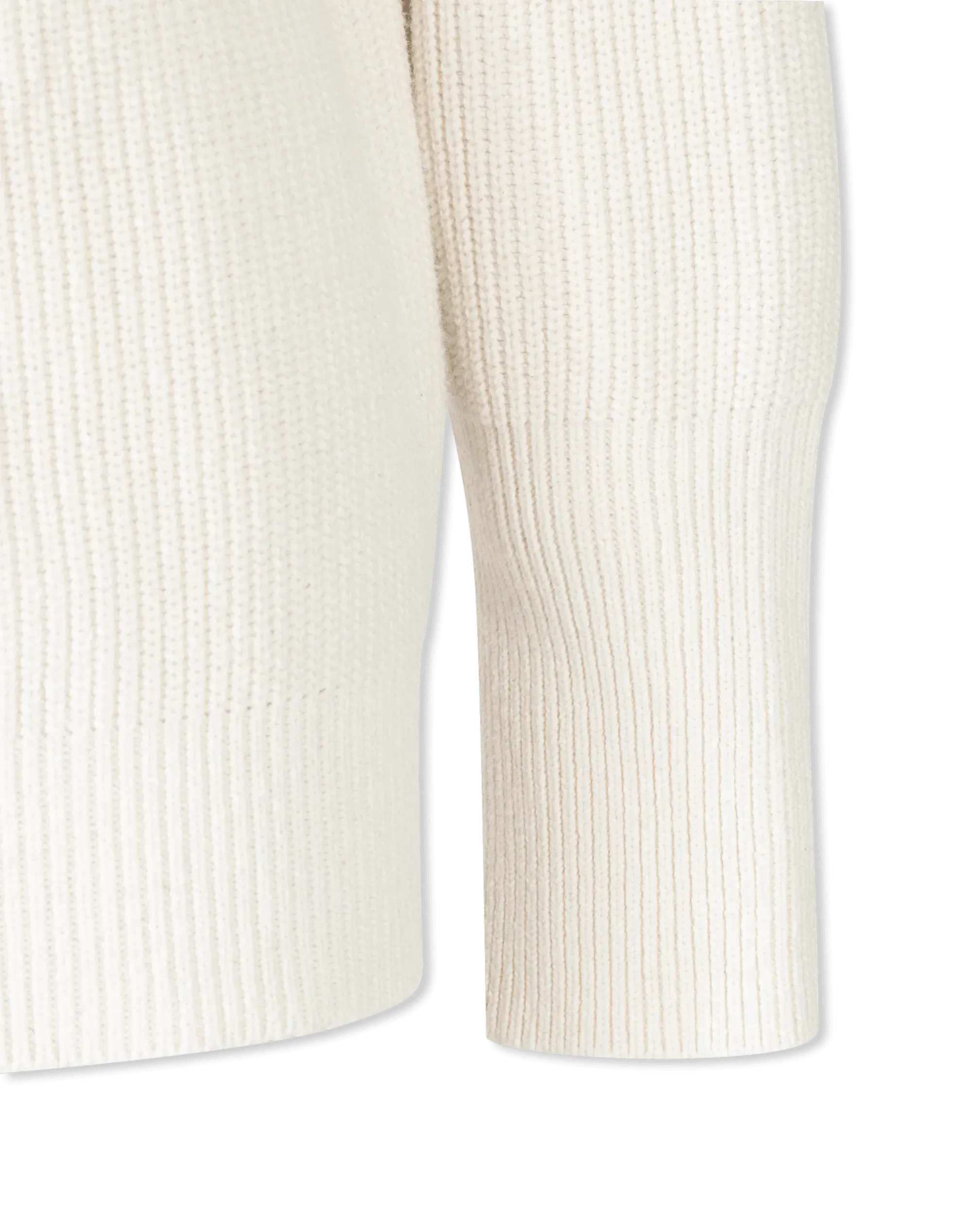 High Neck Long Sleeve Sweater - DIHSAN