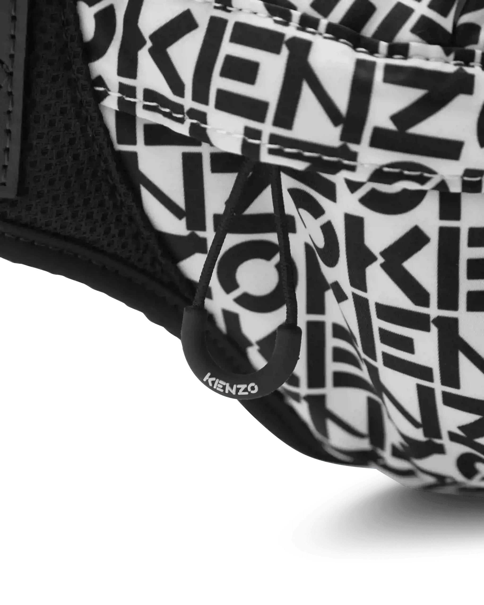 Allover Logo Printed Belt Bag - DIHSAN