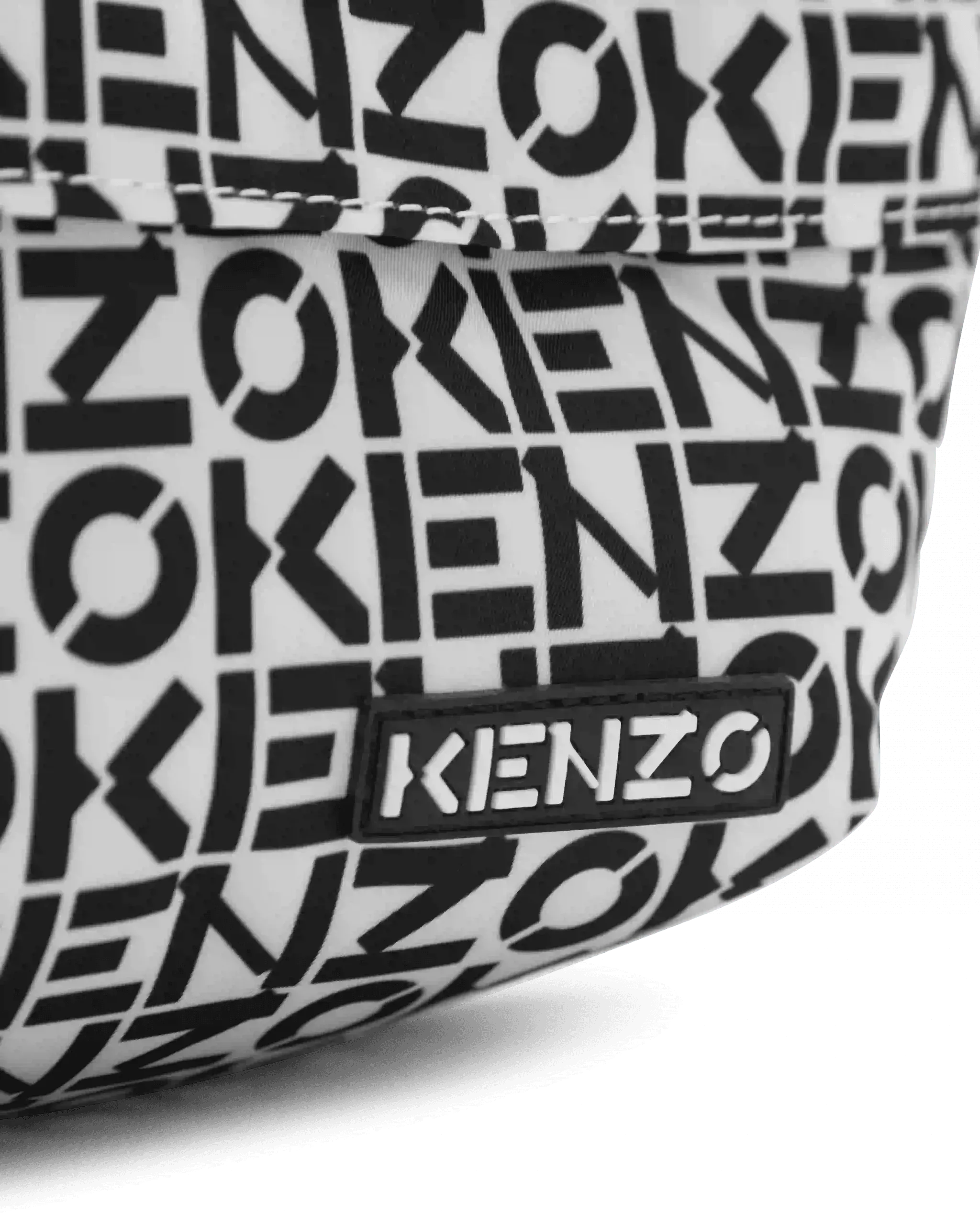 Allover Logo Printed Belt Bag - DIHSAN