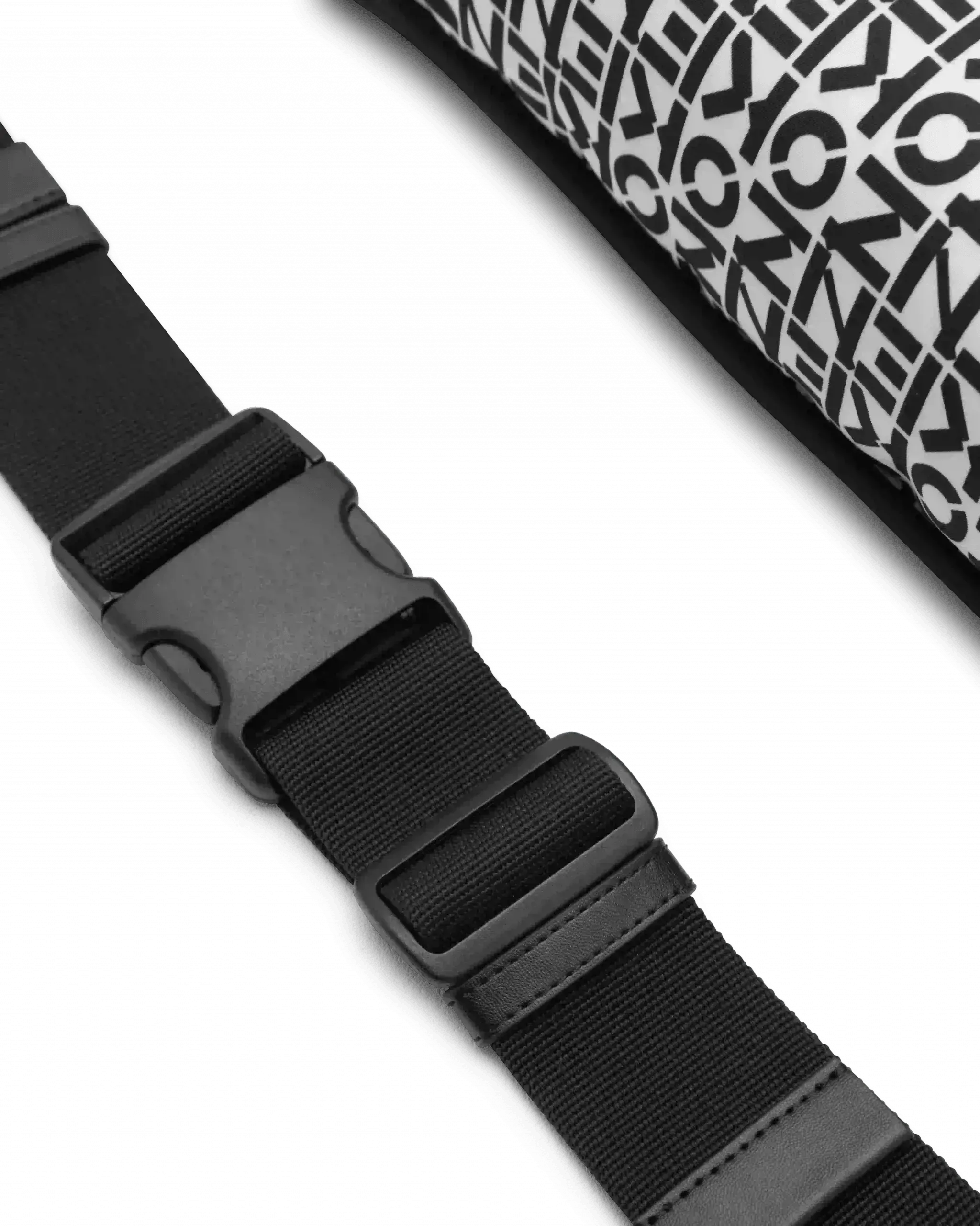 Allover Logo Printed Belt Bag - DIHSAN