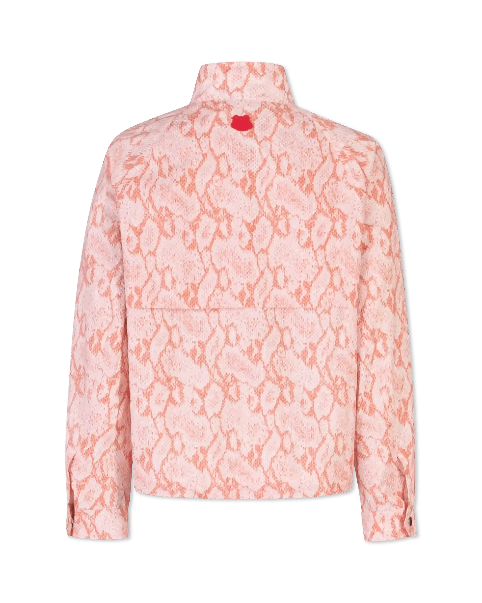 Snakeskin Printed Blouson Jacket - DIHSAN