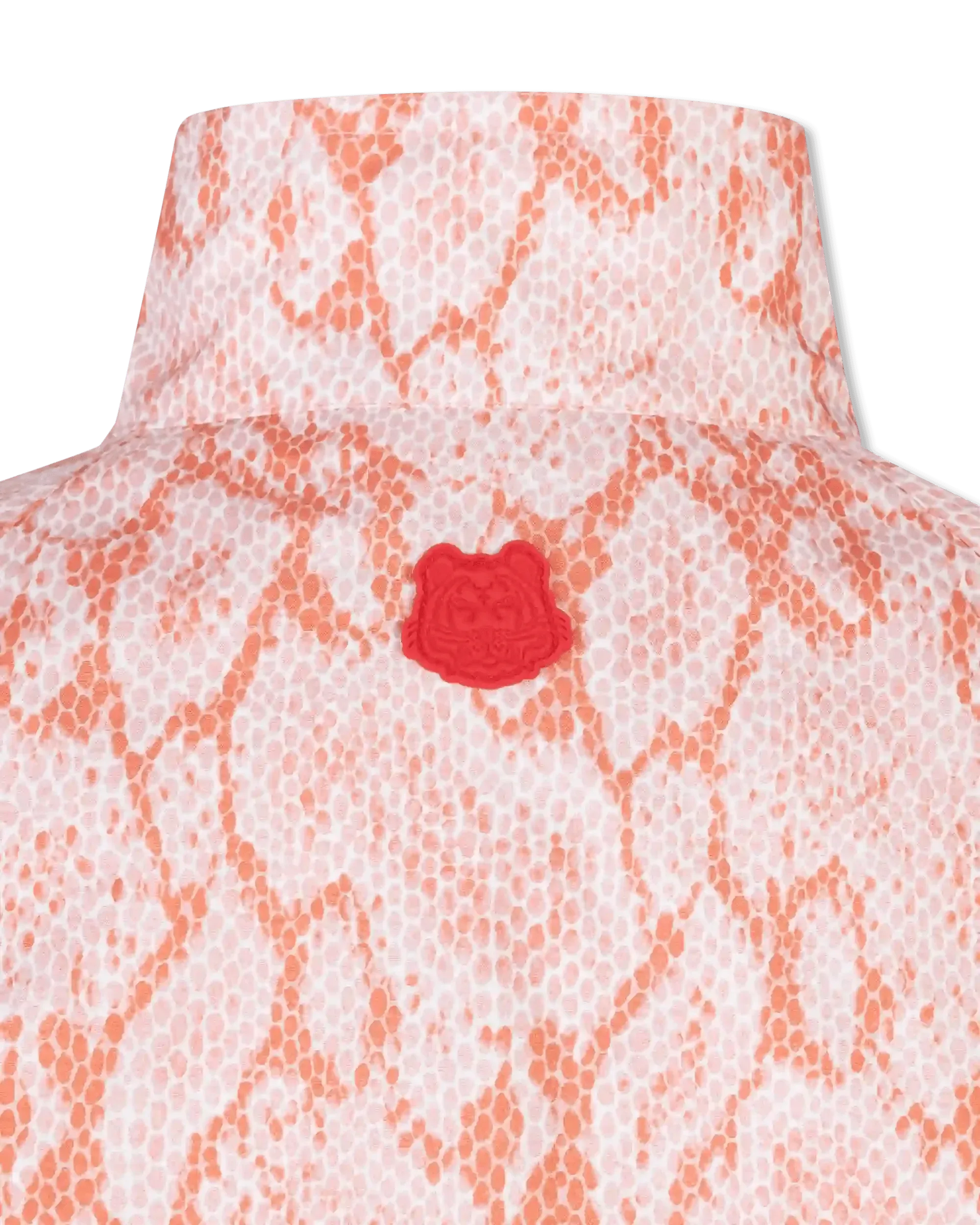 Snakeskin Printed Blouson Jacket - DIHSAN