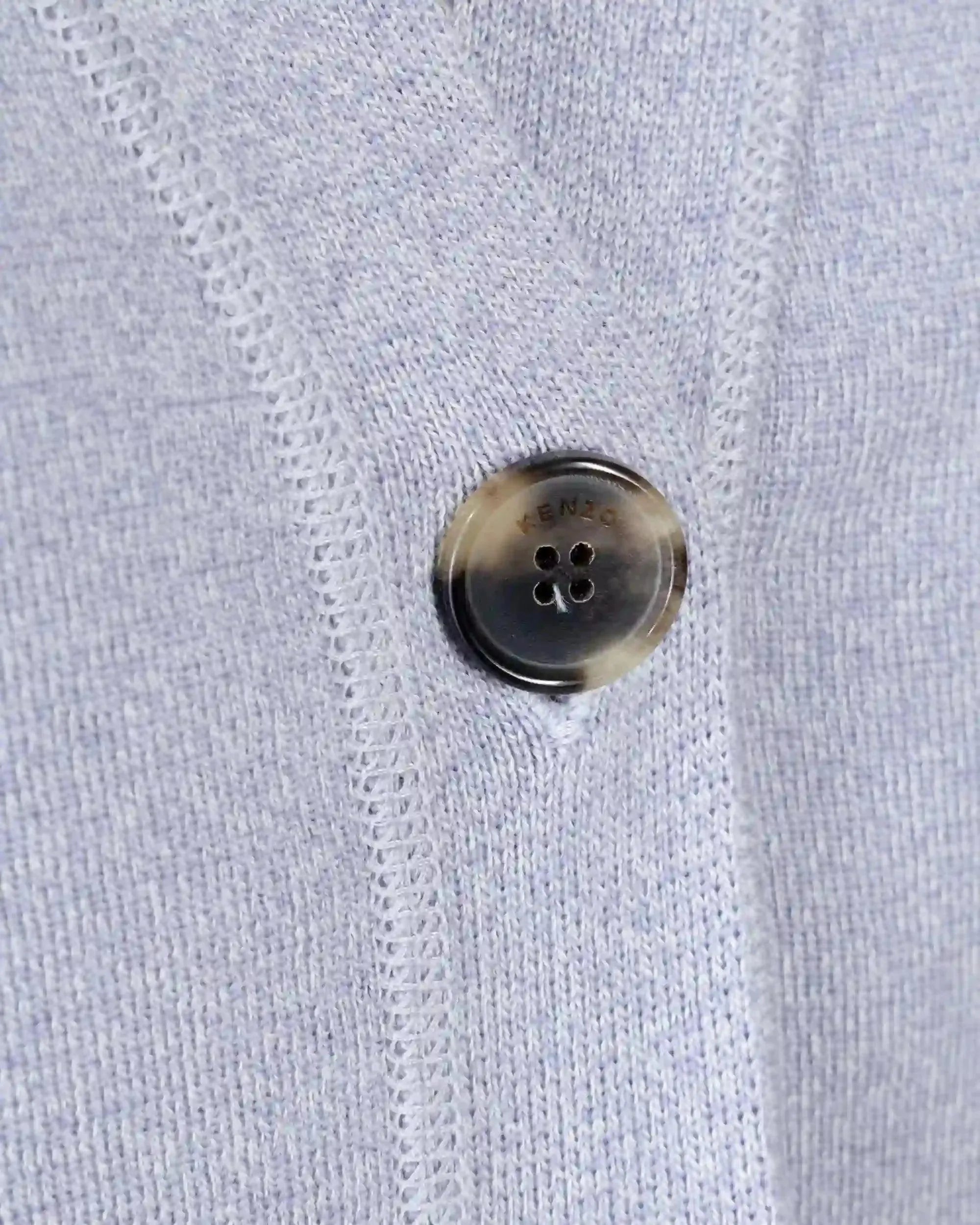 Wool V-Neck Cardigan - DIHSAN