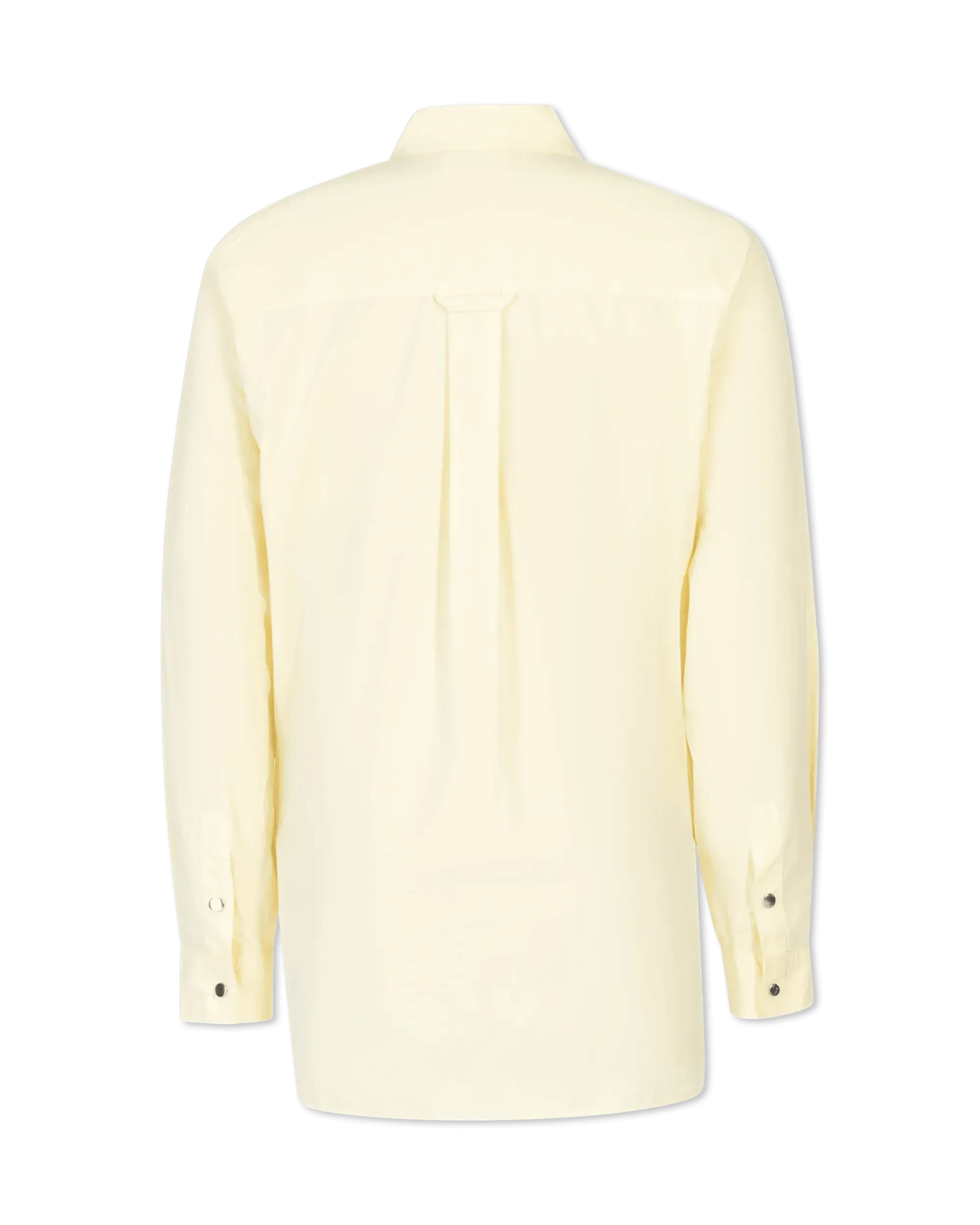 Button Detail Cotton Shirt - DIHSAN