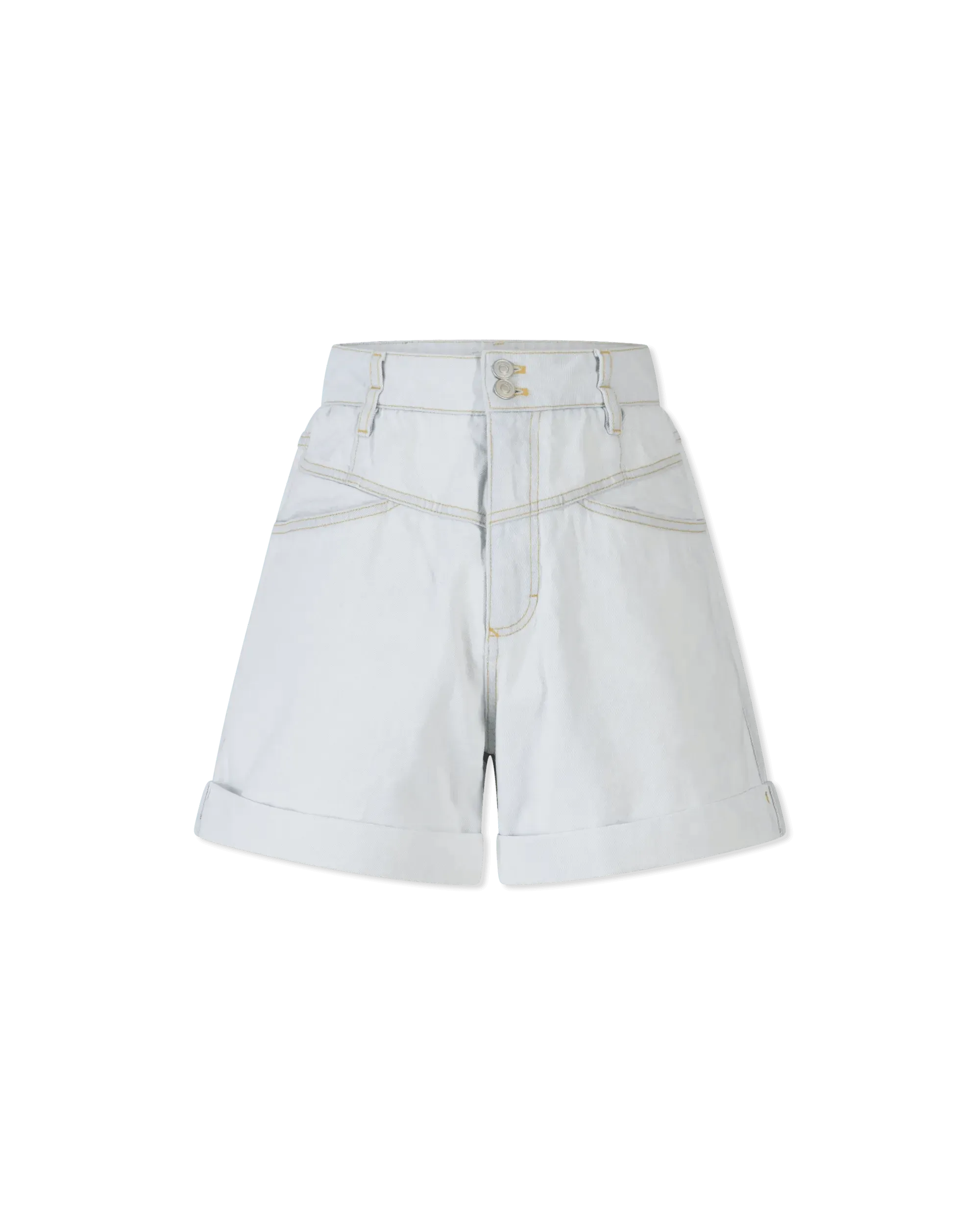 A-Line Denim Shorts - DIHSAN