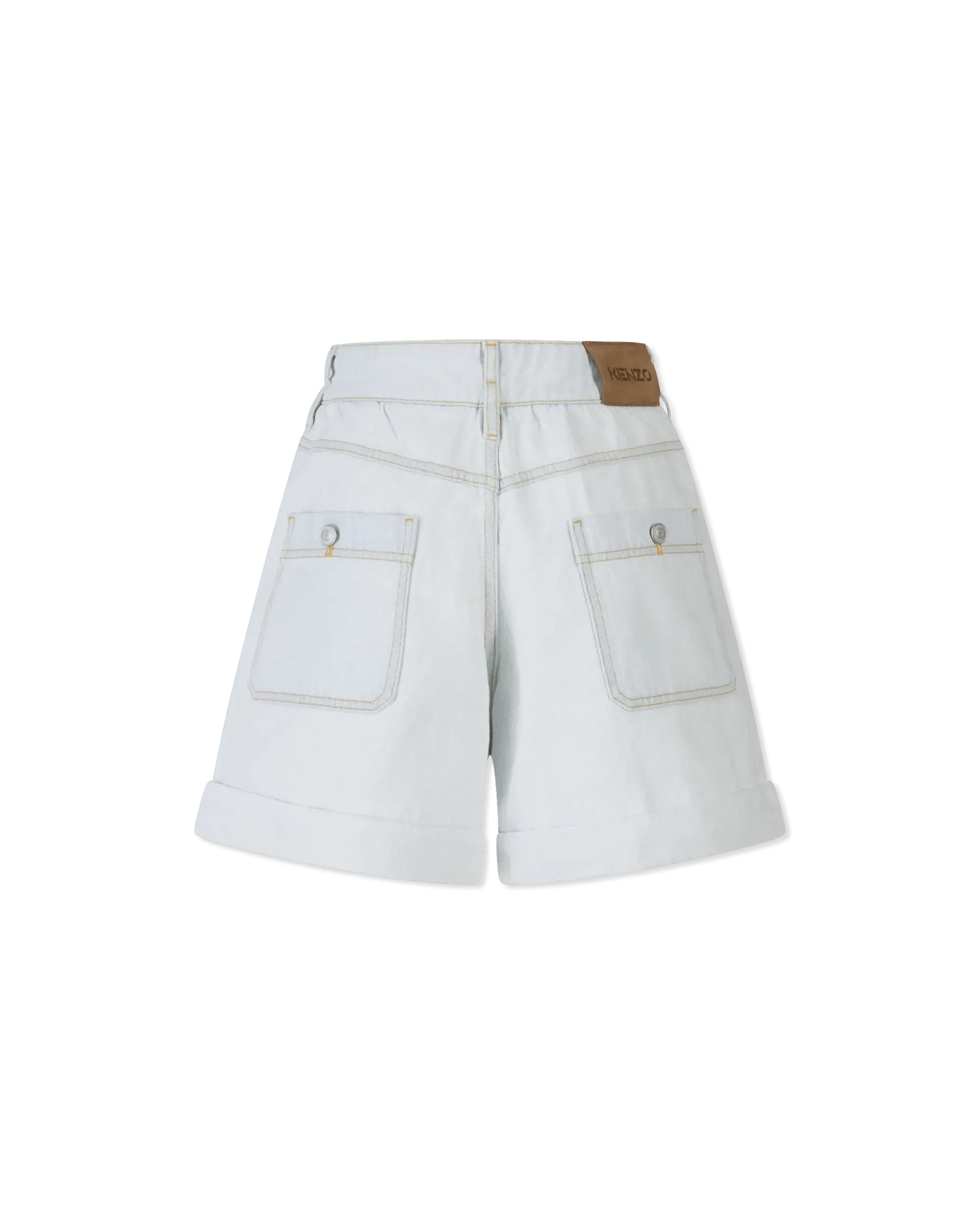 A-Line Denim Shorts - DIHSAN