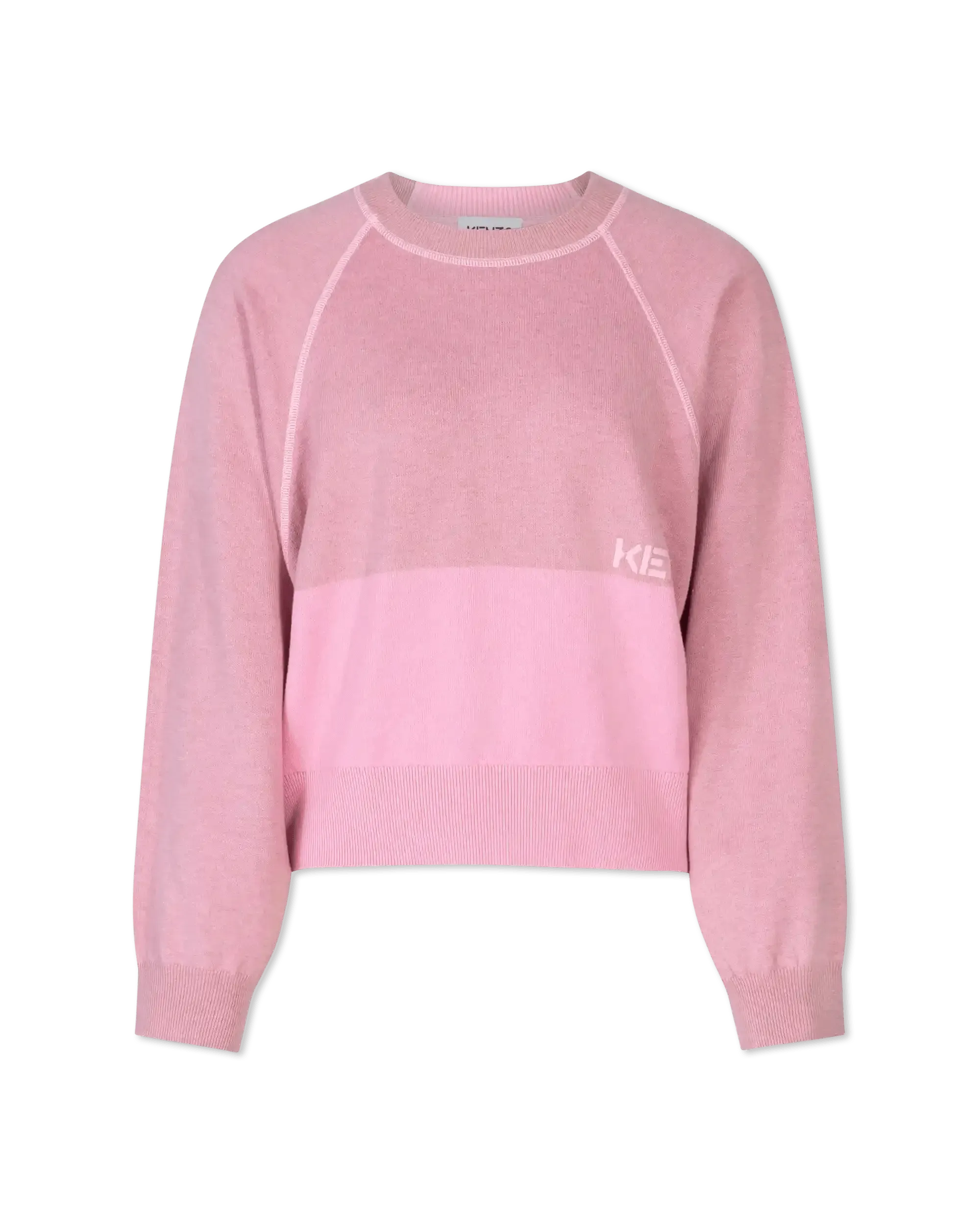 Logo Wool-Blend Comfort Crewneck - DIHSAN