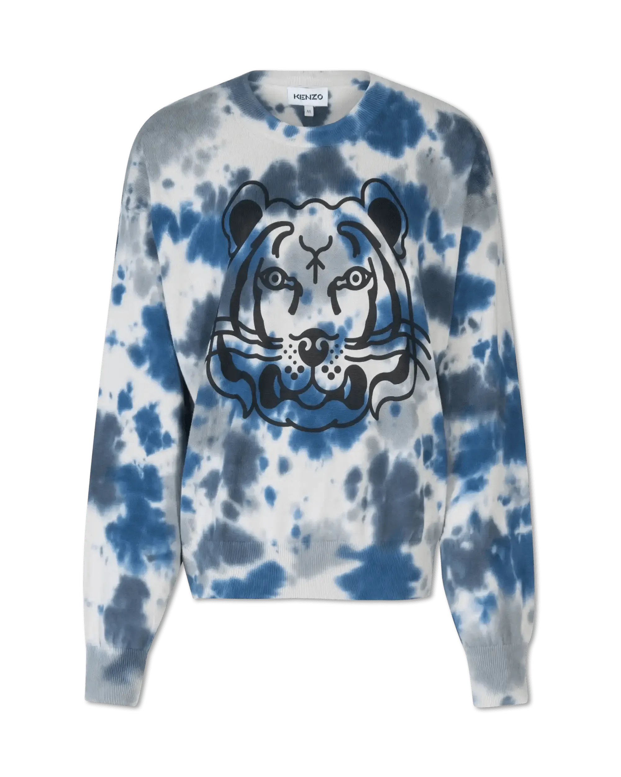 K-Tiger Tie-Dye Crewneck Sweatshirt - DIHSAN