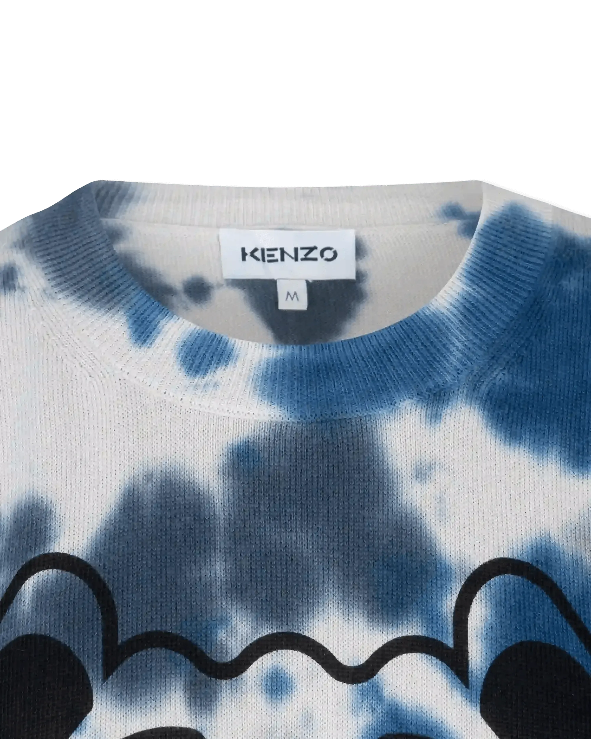 K-Tiger Tie-Dye Crewneck Sweatshirt - DIHSAN
