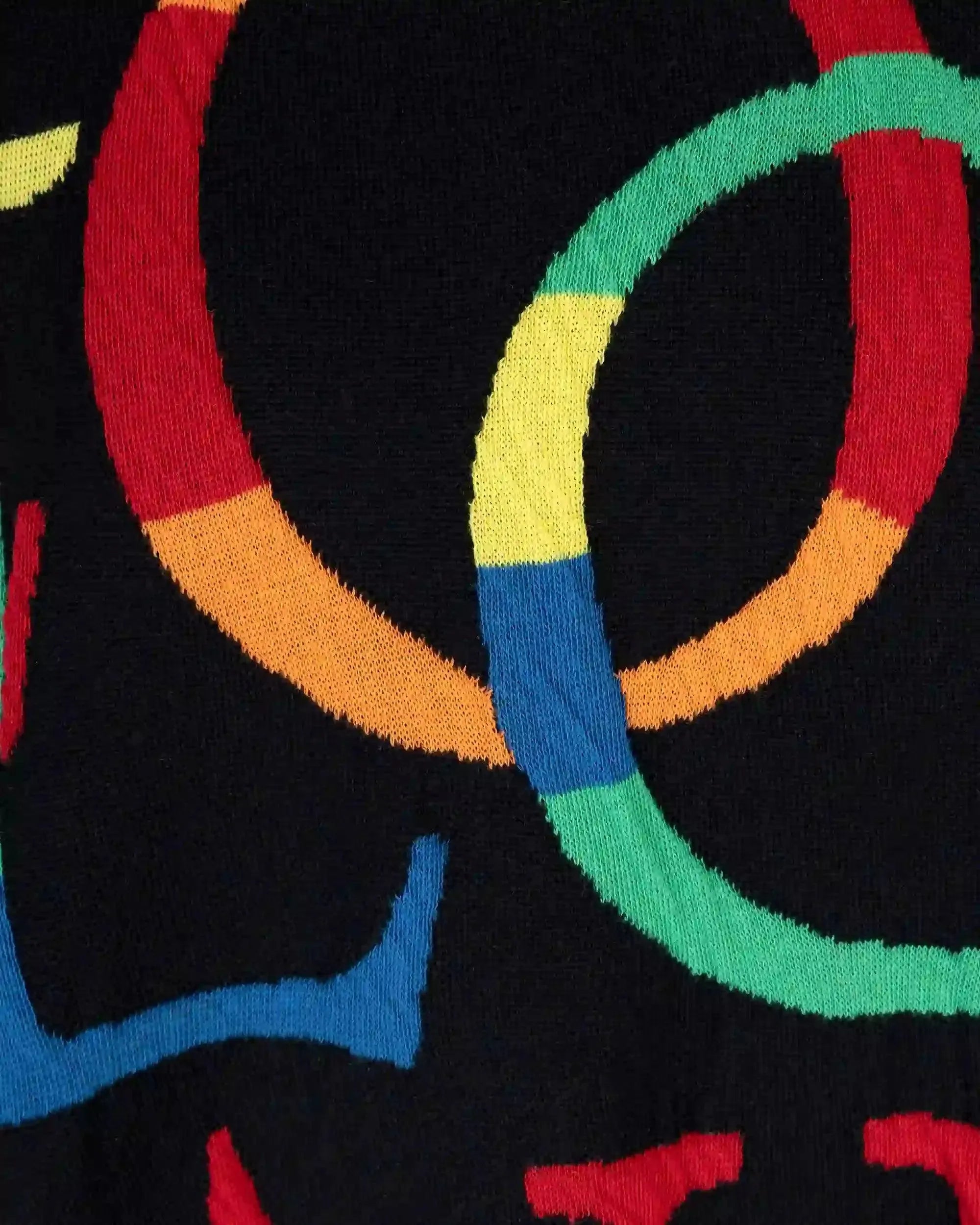 Wool Anagram Crewneck Sweater - DIHSAN