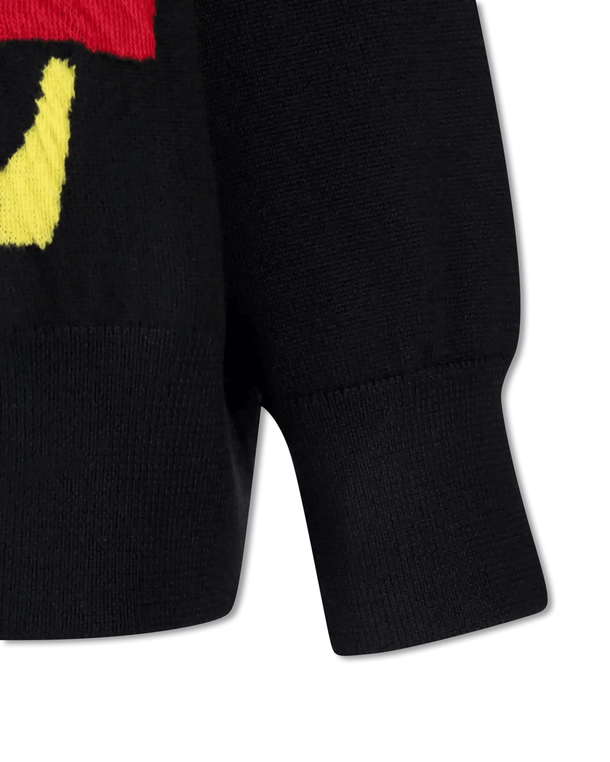 Wool Anagram Crewneck Sweater - DIHSAN