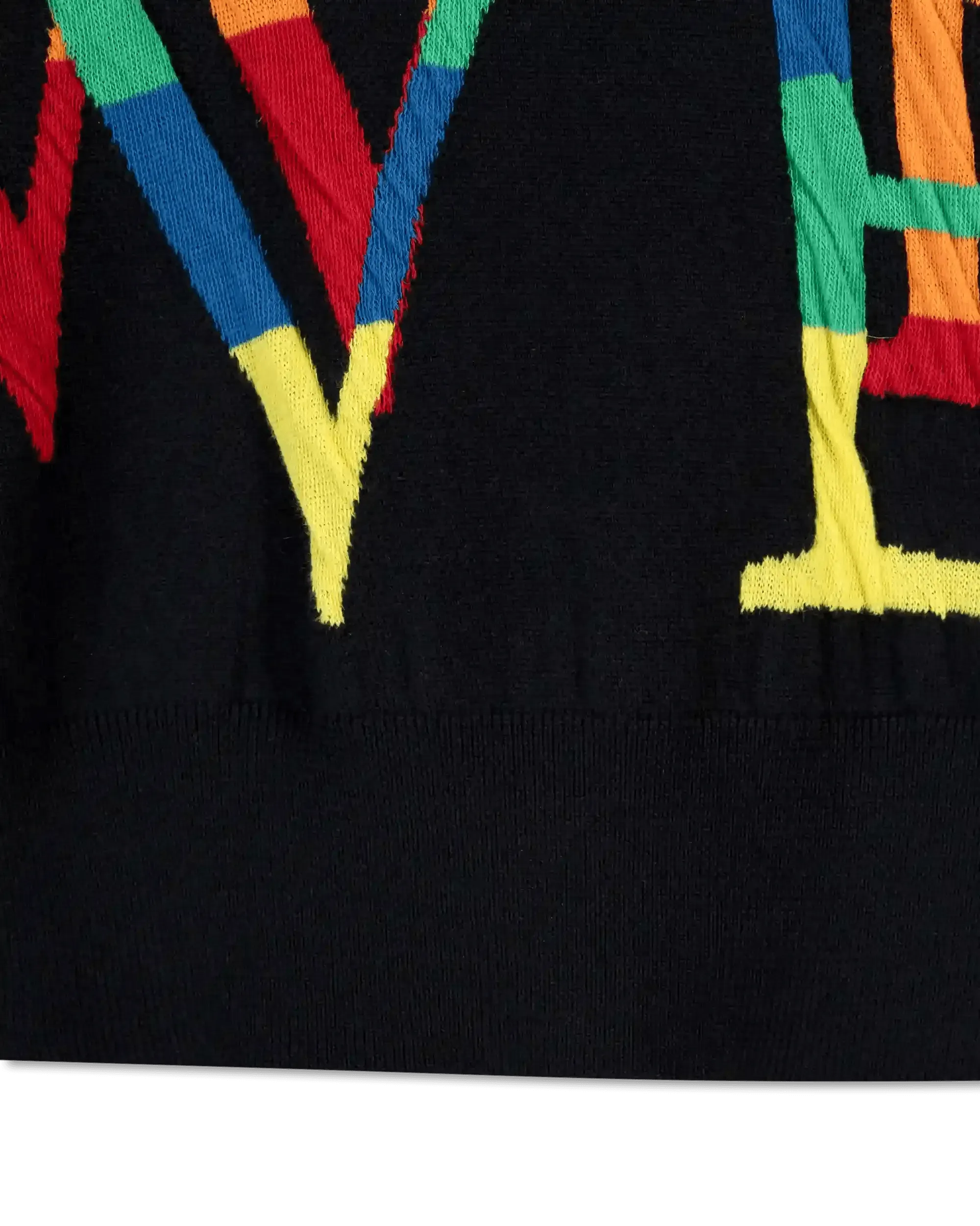 Wool Anagram Crewneck Sweater - DIHSAN