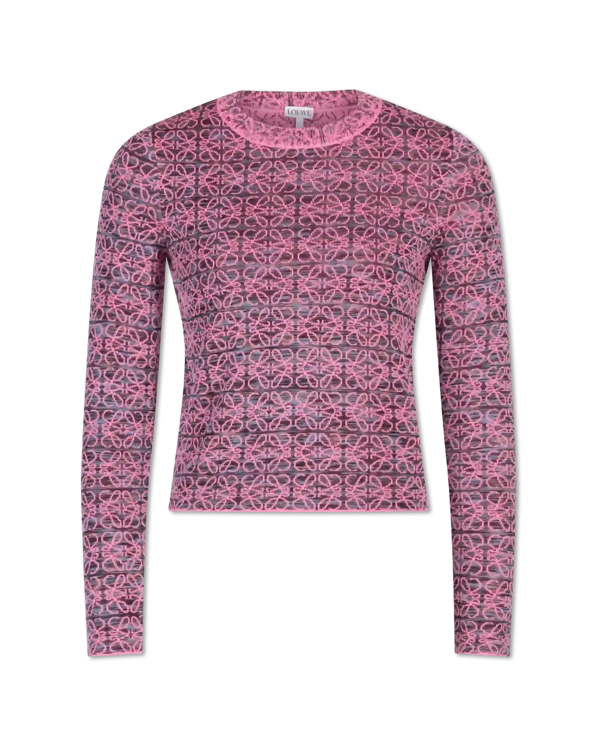 Anagram Jacquard Logo Top - DIHSAN