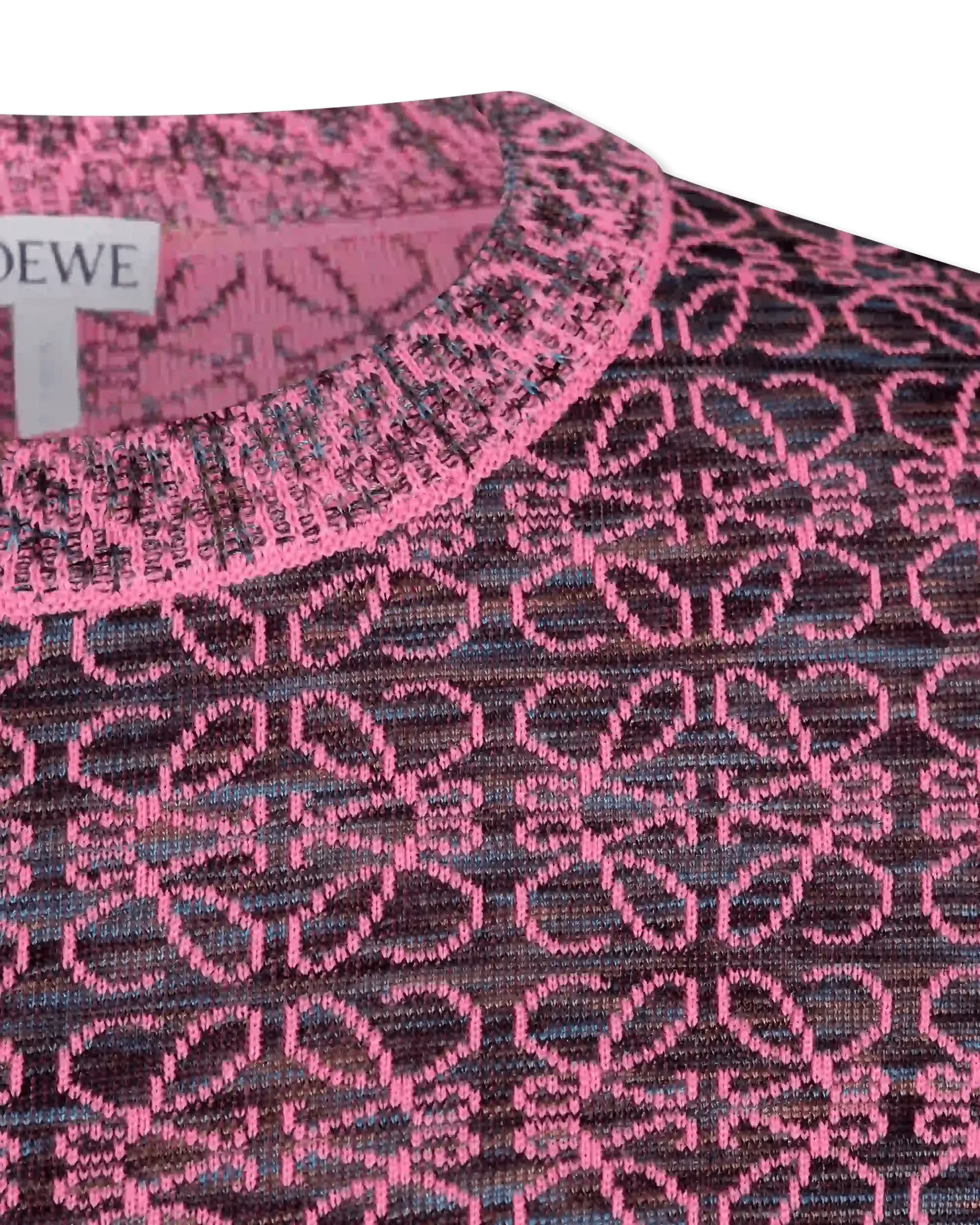 Anagram Jacquard Logo Top - DIHSAN