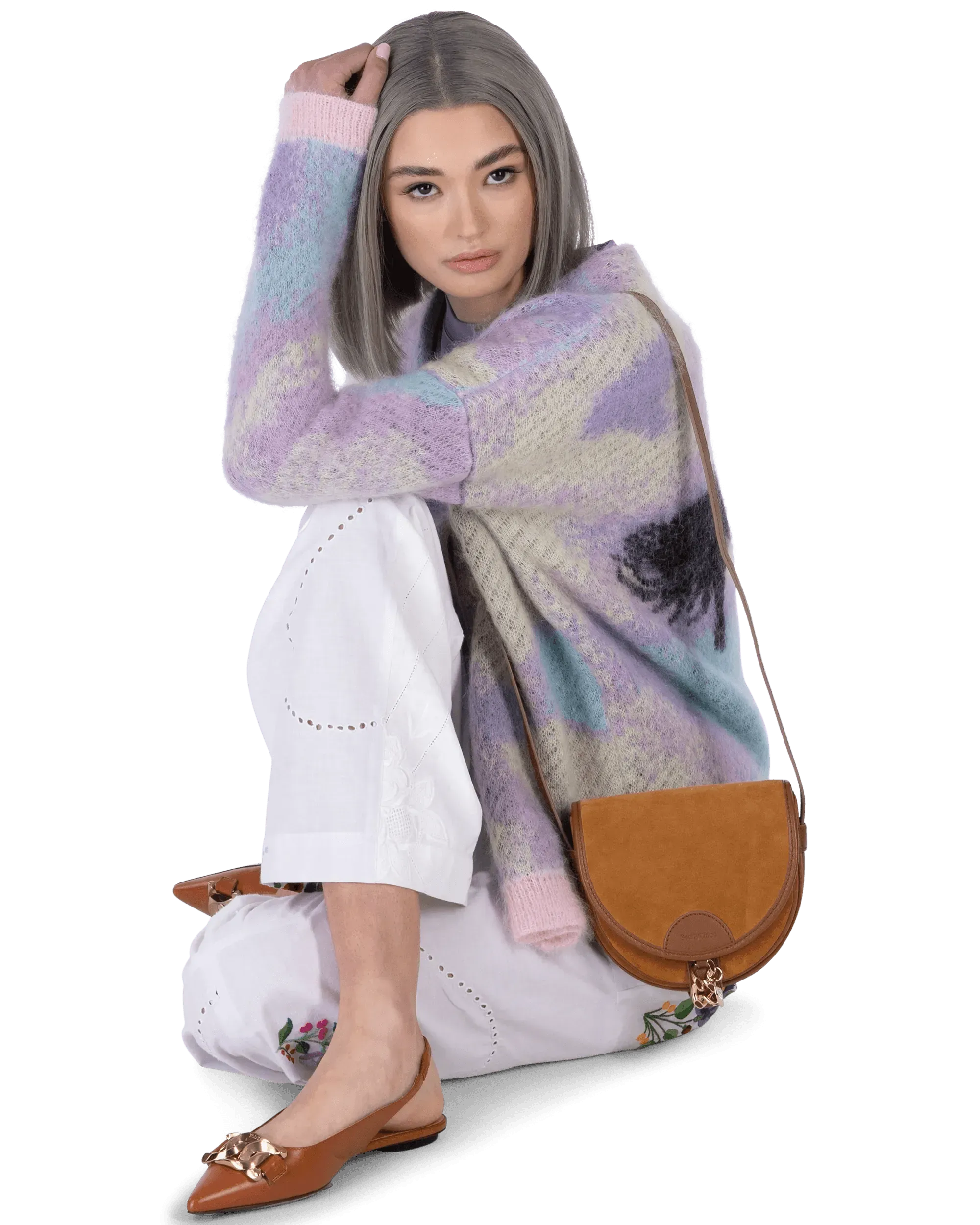 Unicorn Jacquard Cardigan - DIHSAN