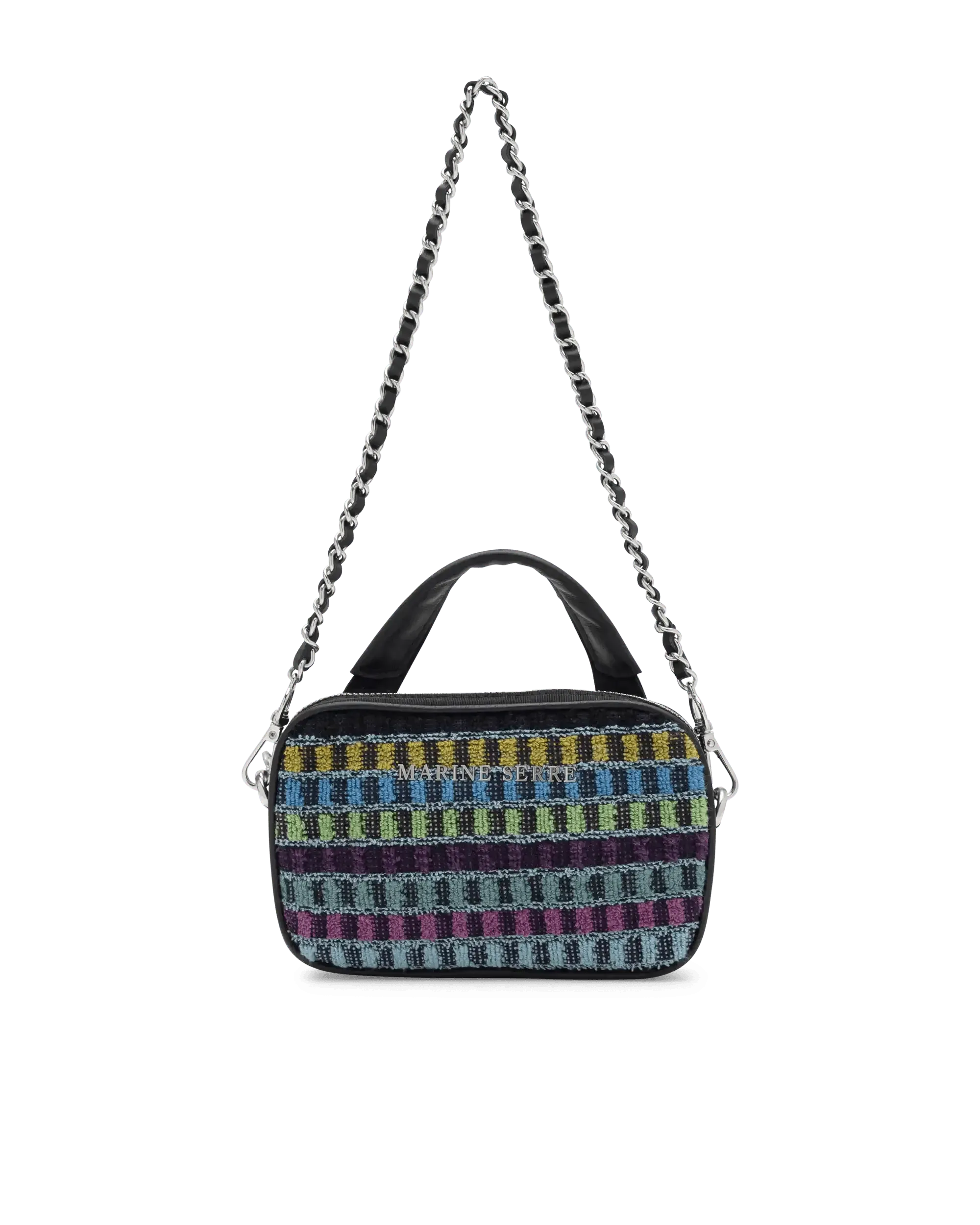 Textured Mini Madame Shoulder Bag - DIHSAN