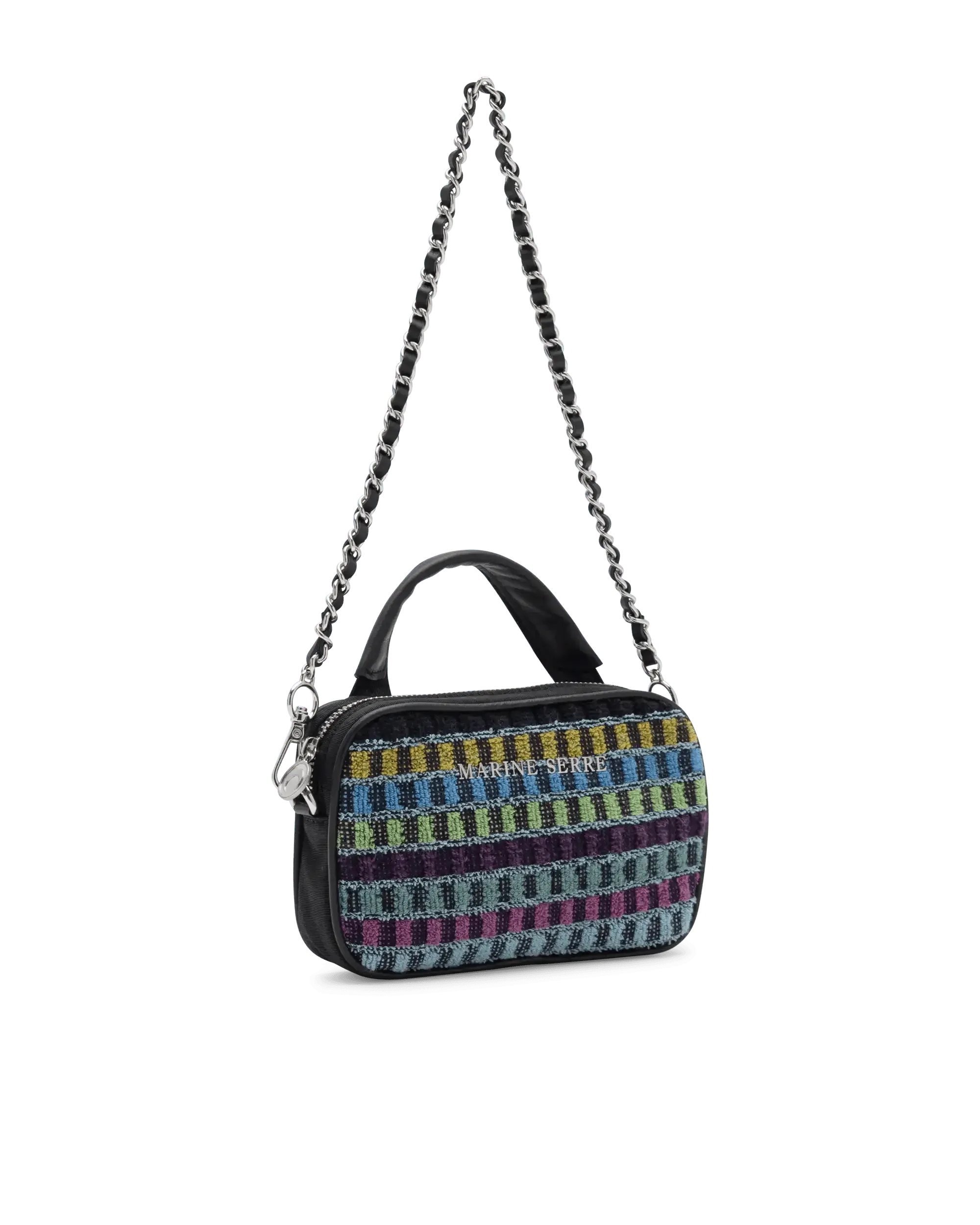 Textured Mini Madame Shoulder Bag - DIHSAN