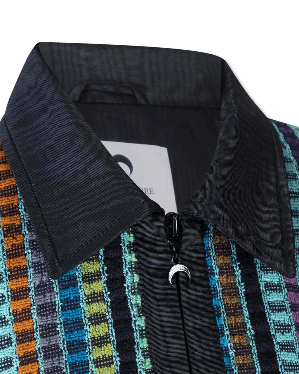 Cropped Textured Boxy Jacket - DIHSAN