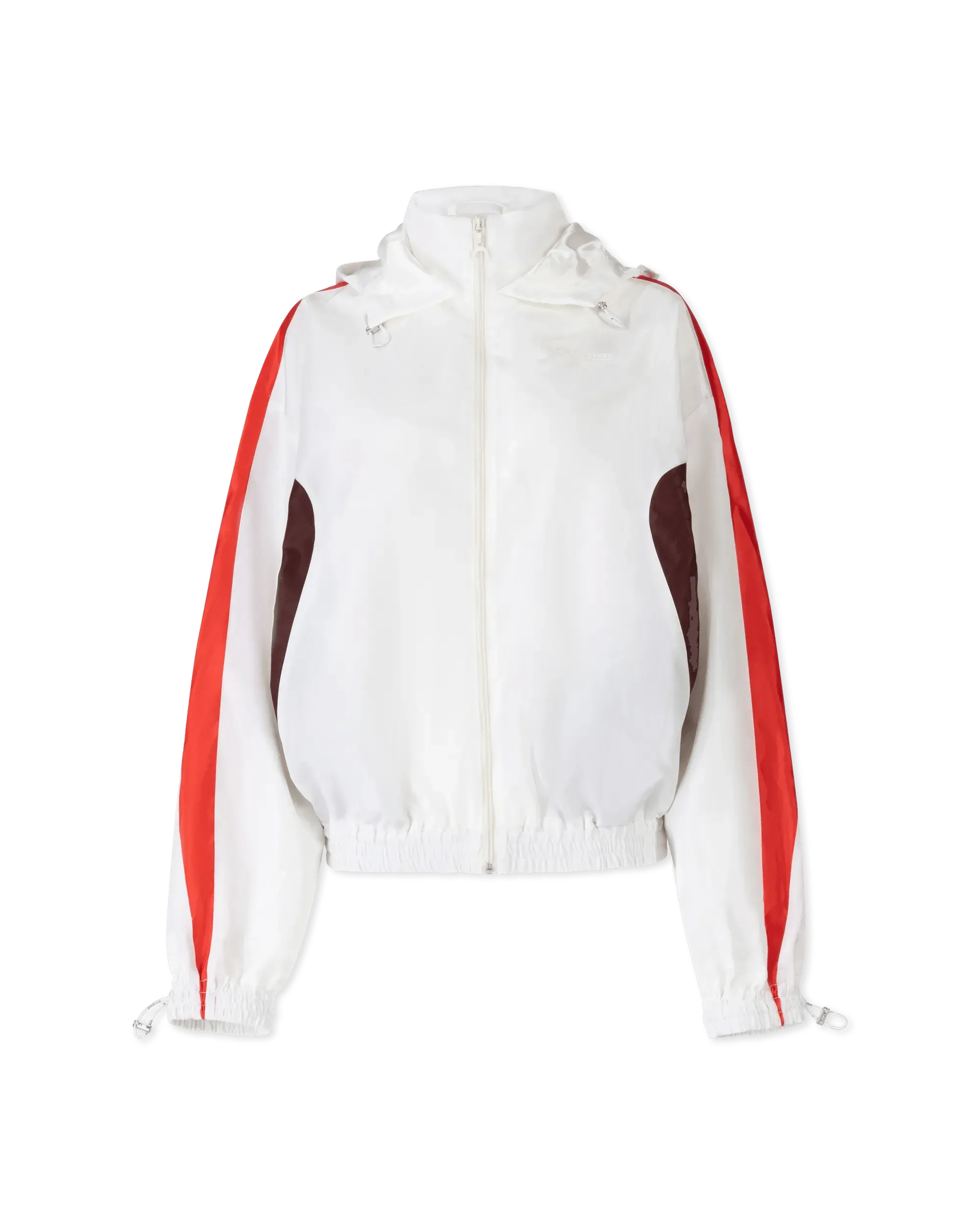 Panelled Moire Track Jacket - DIHSAN