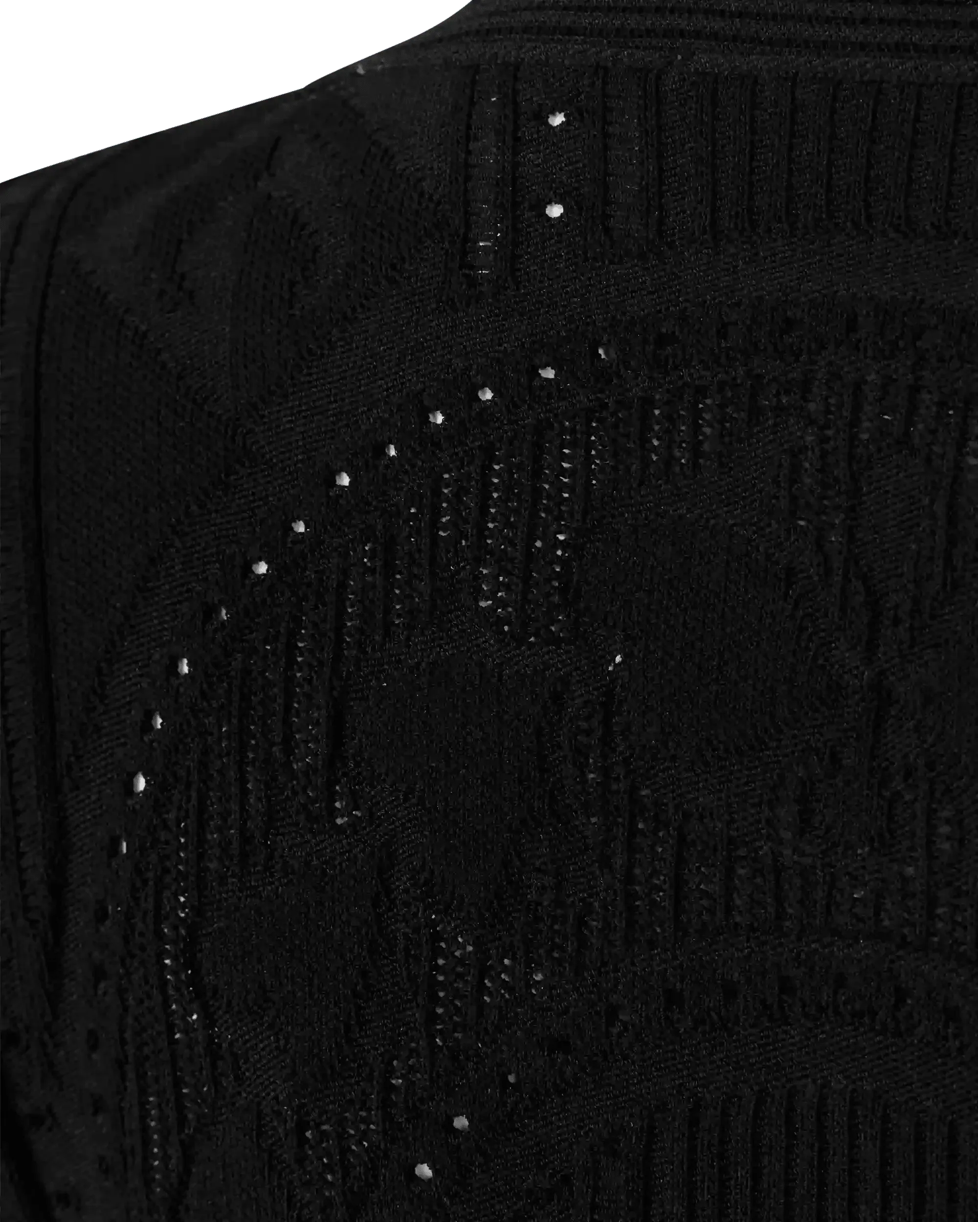 Lunar Pointelle Knit Cardigan - DIHSAN
