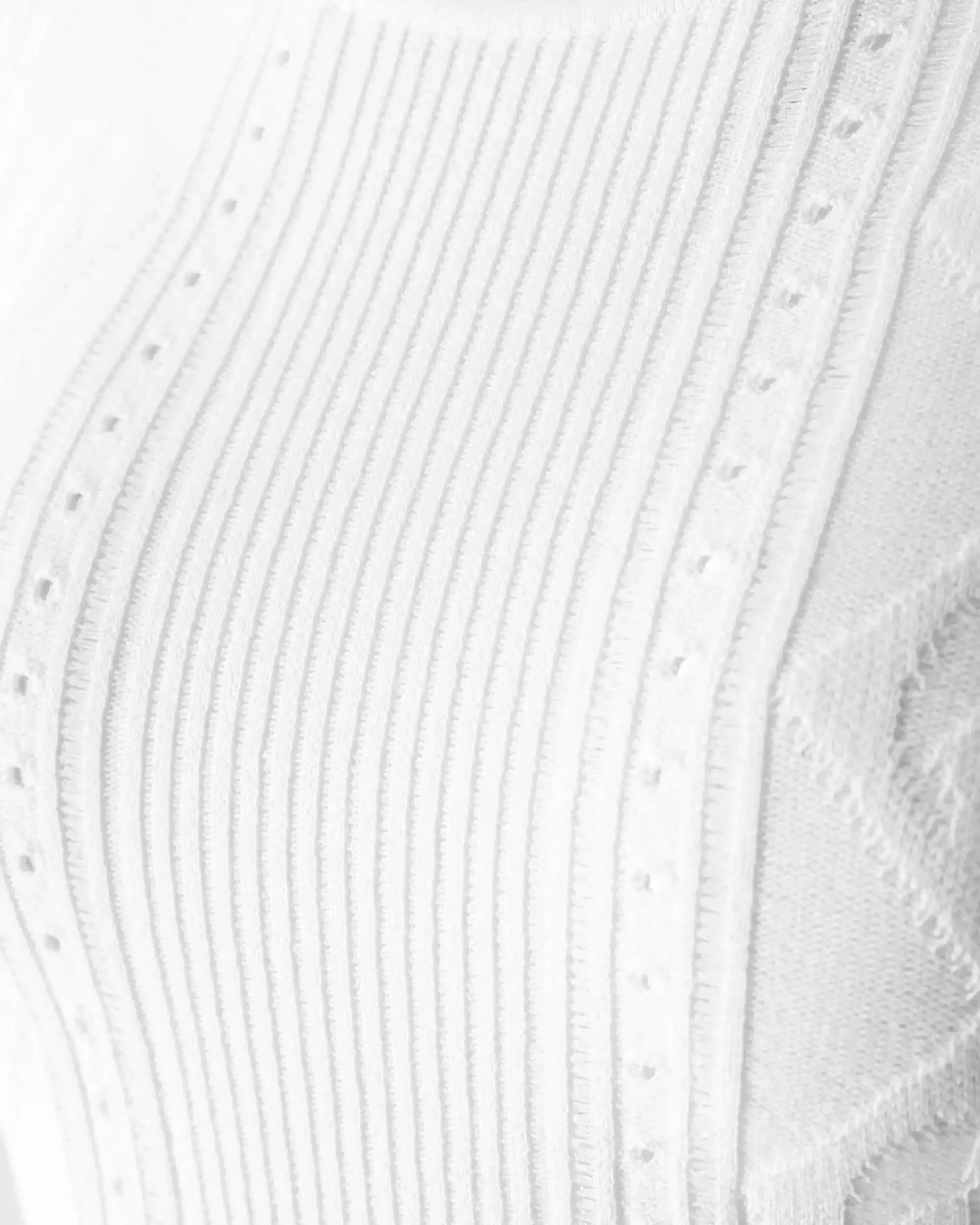 Lunar Pointelle Knit Short Sleeve Top - DIHSAN