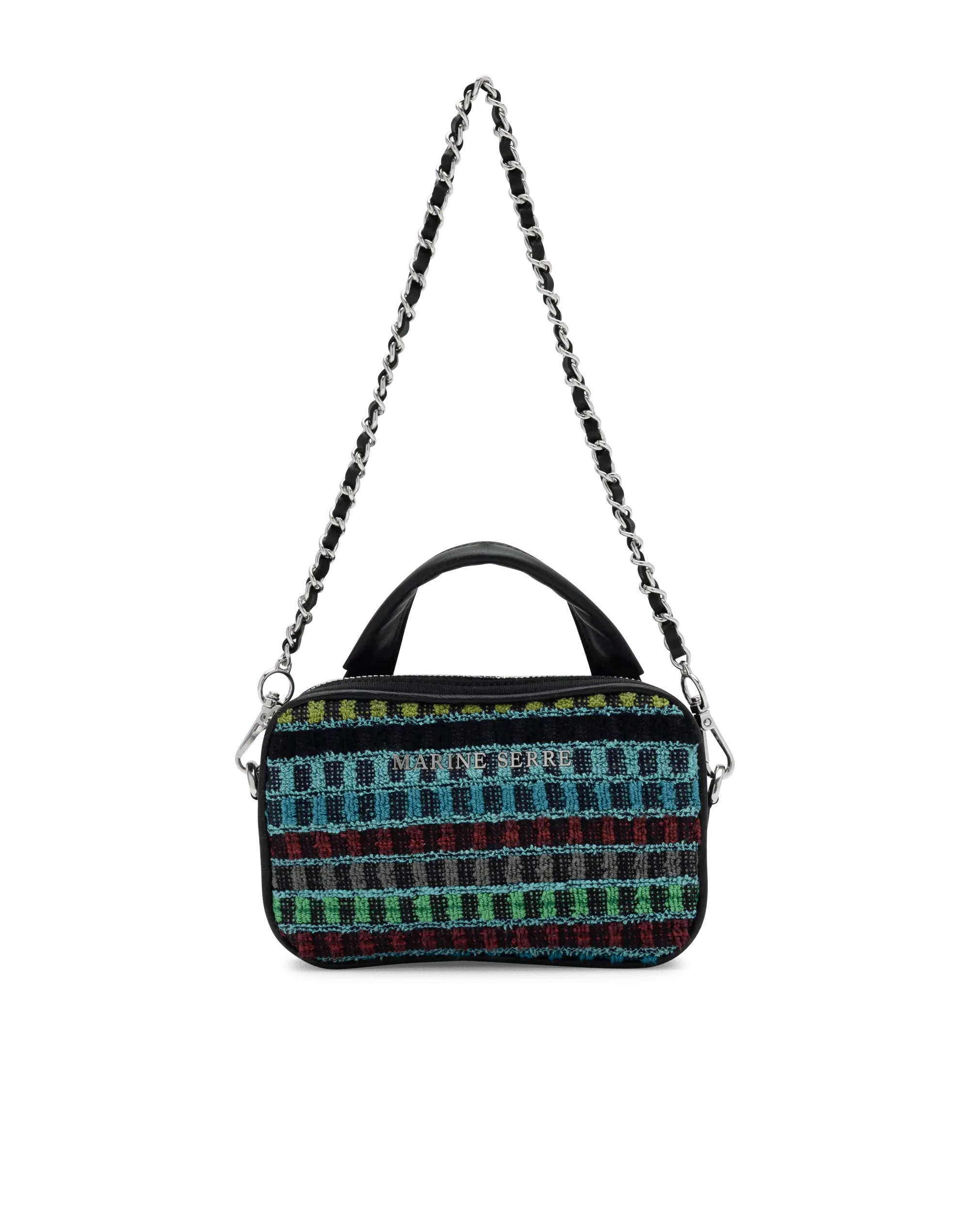 Textured Mini Madame Shoulder Bag - DIHSAN