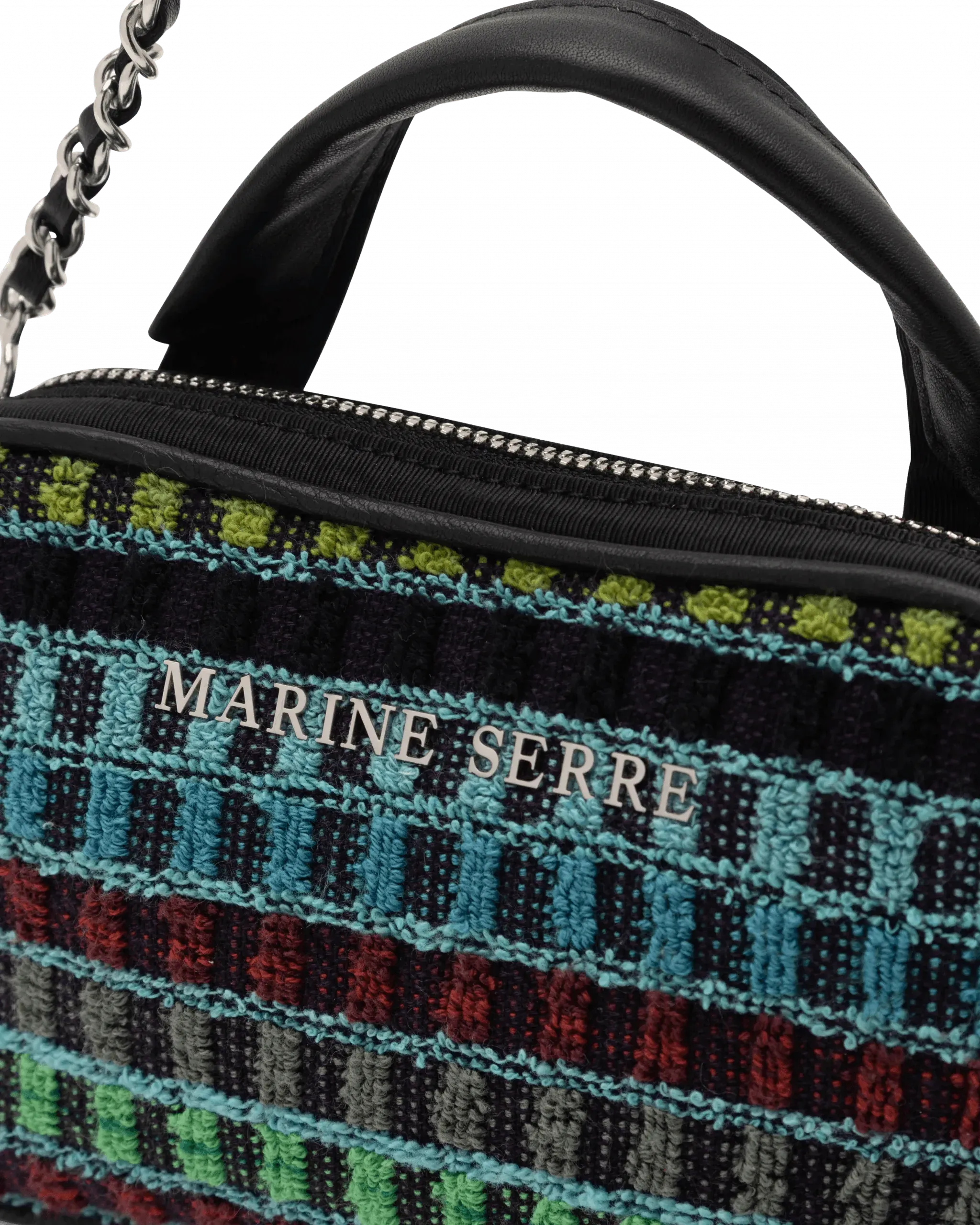 Textured Mini Madame Shoulder Bag - DIHSAN
