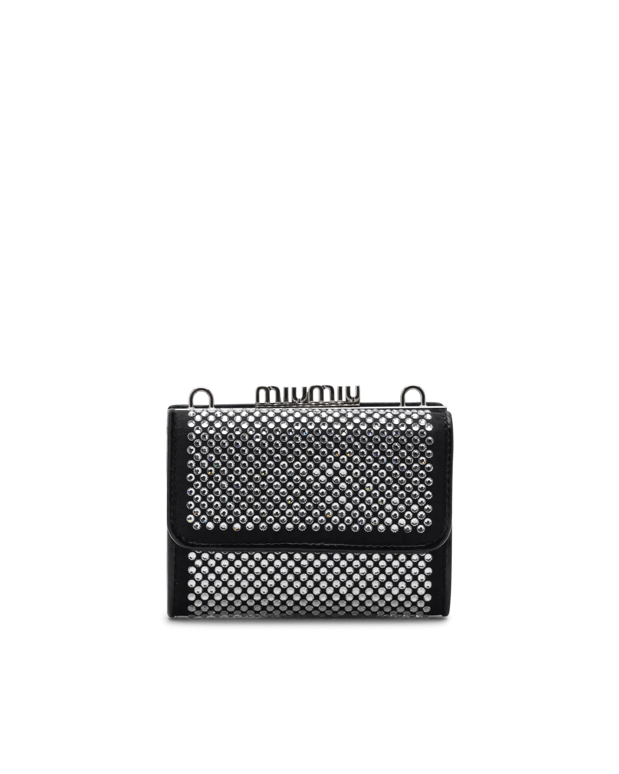 Starlight Embellished Leather Card Holder - DIHSAN
