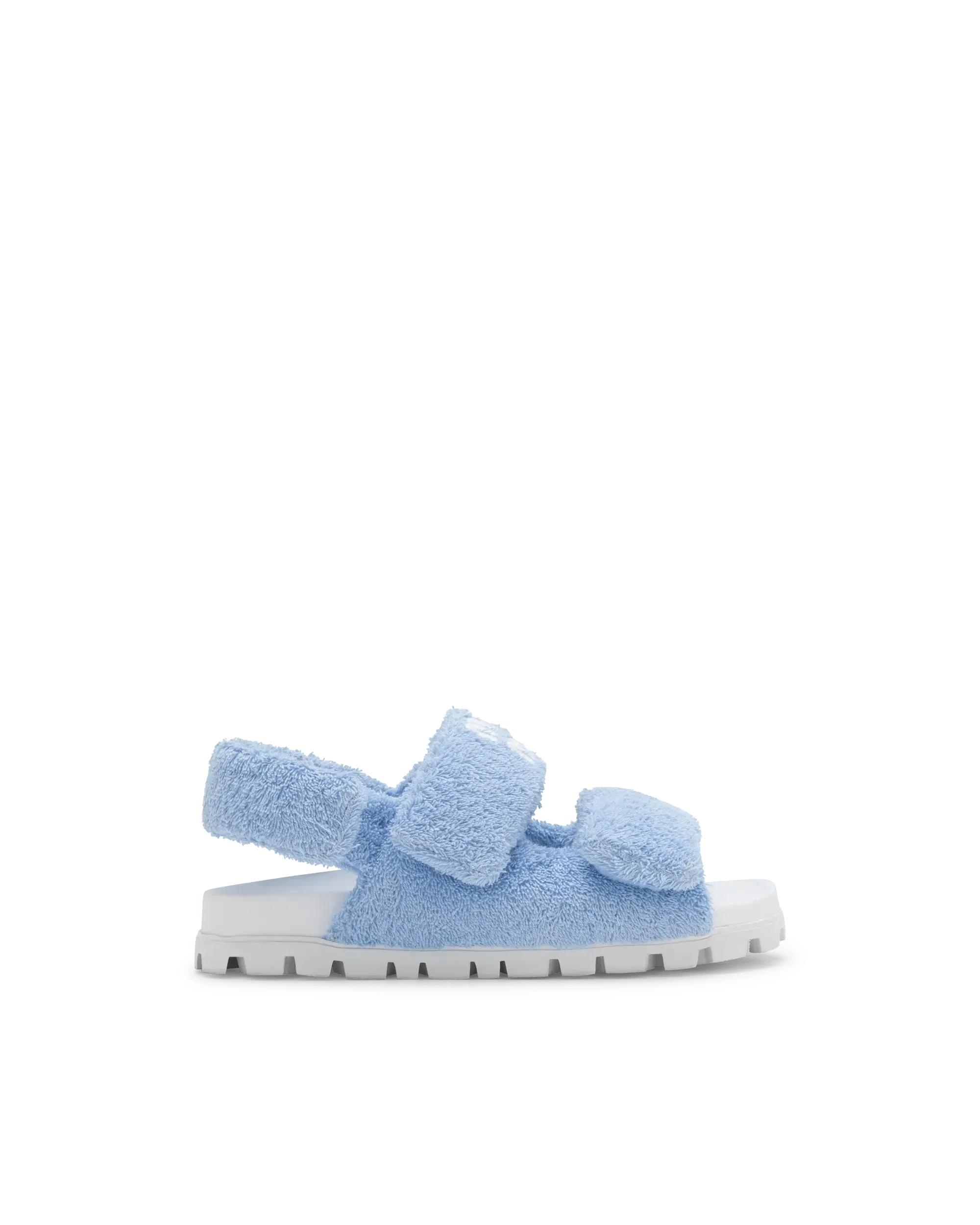 Terry Cloth Doublestrap Sandals - DIHSAN