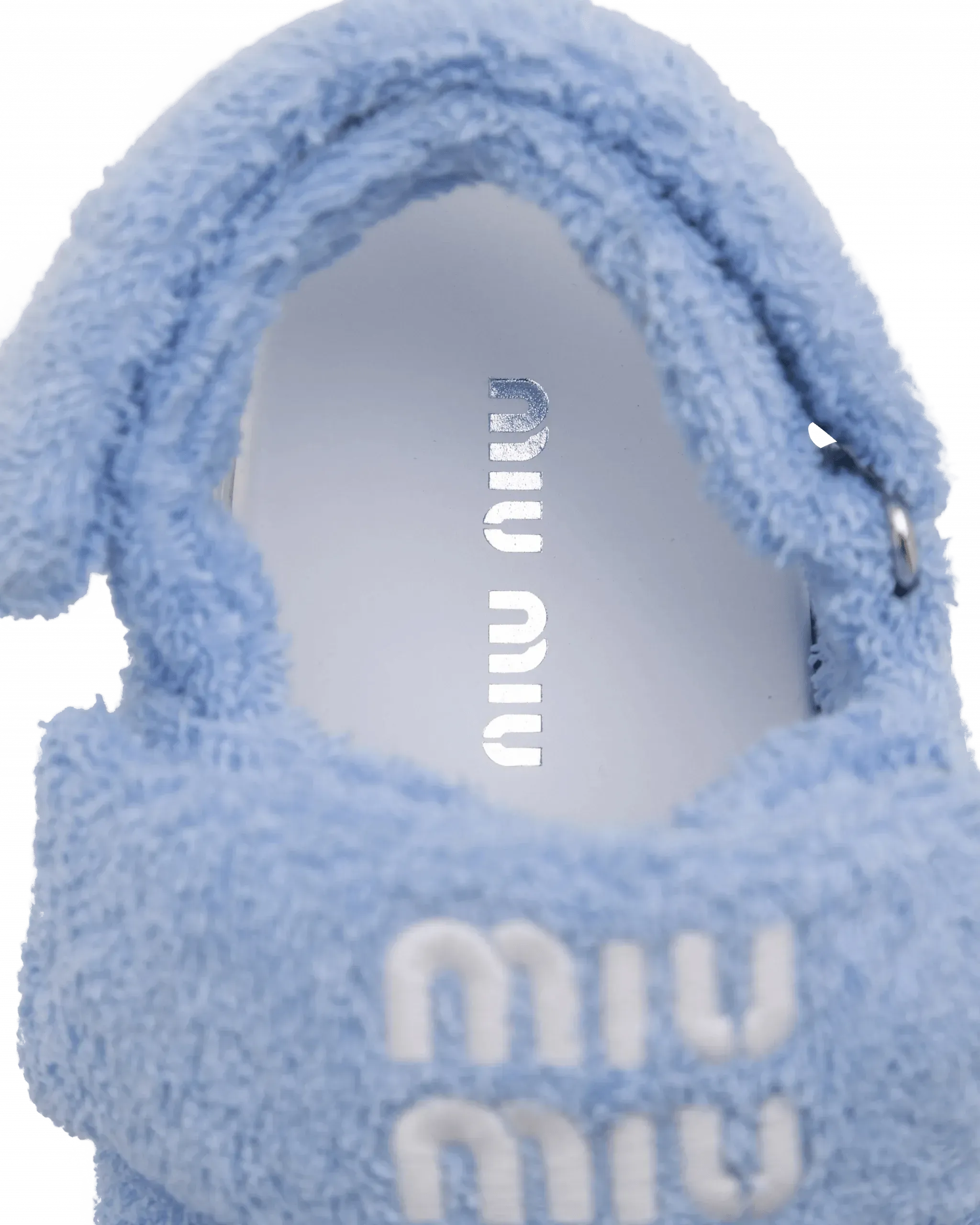 Terry Cloth Doublestrap Sandals - DIHSAN