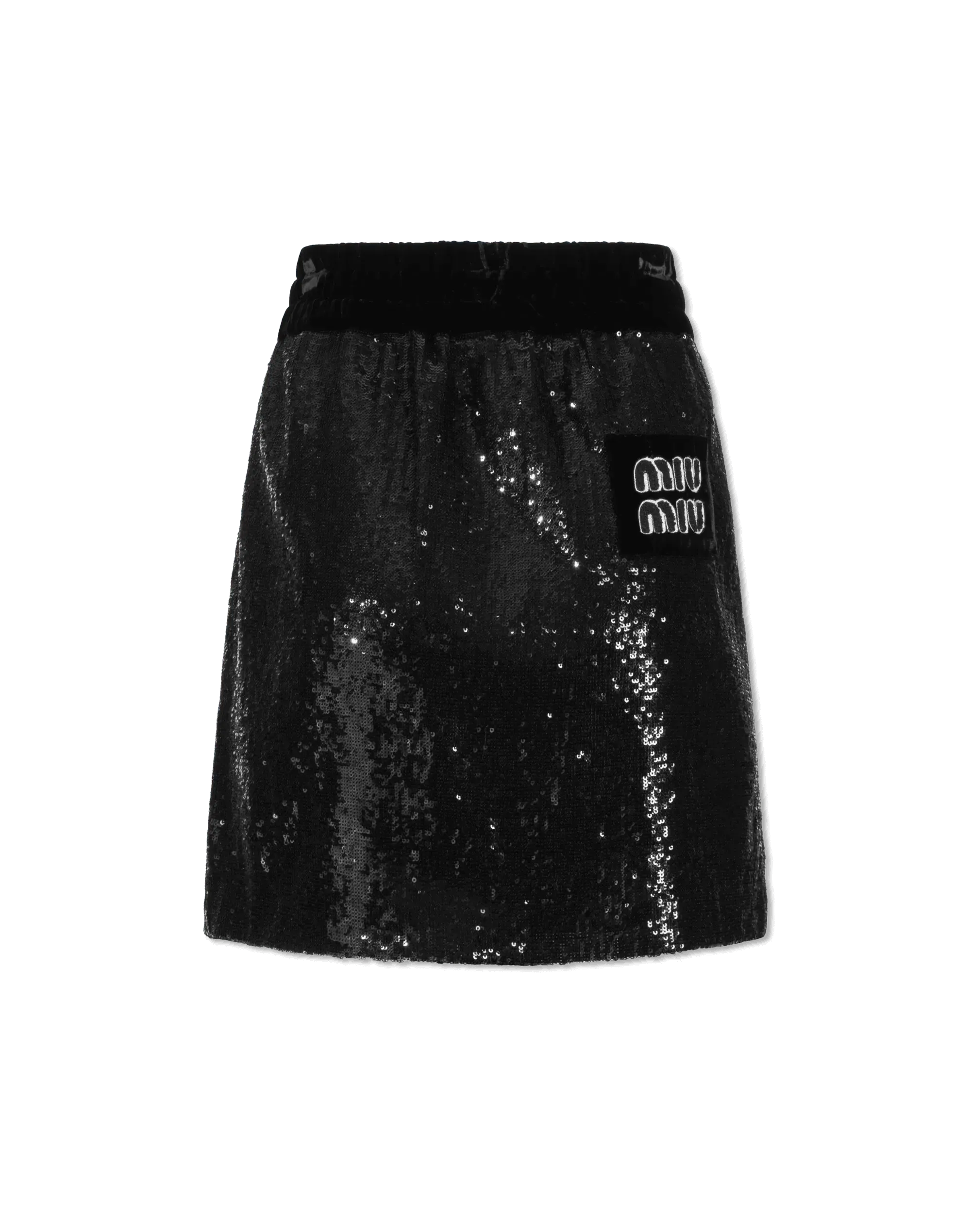 Sequined Mini Skirt - DIHSAN