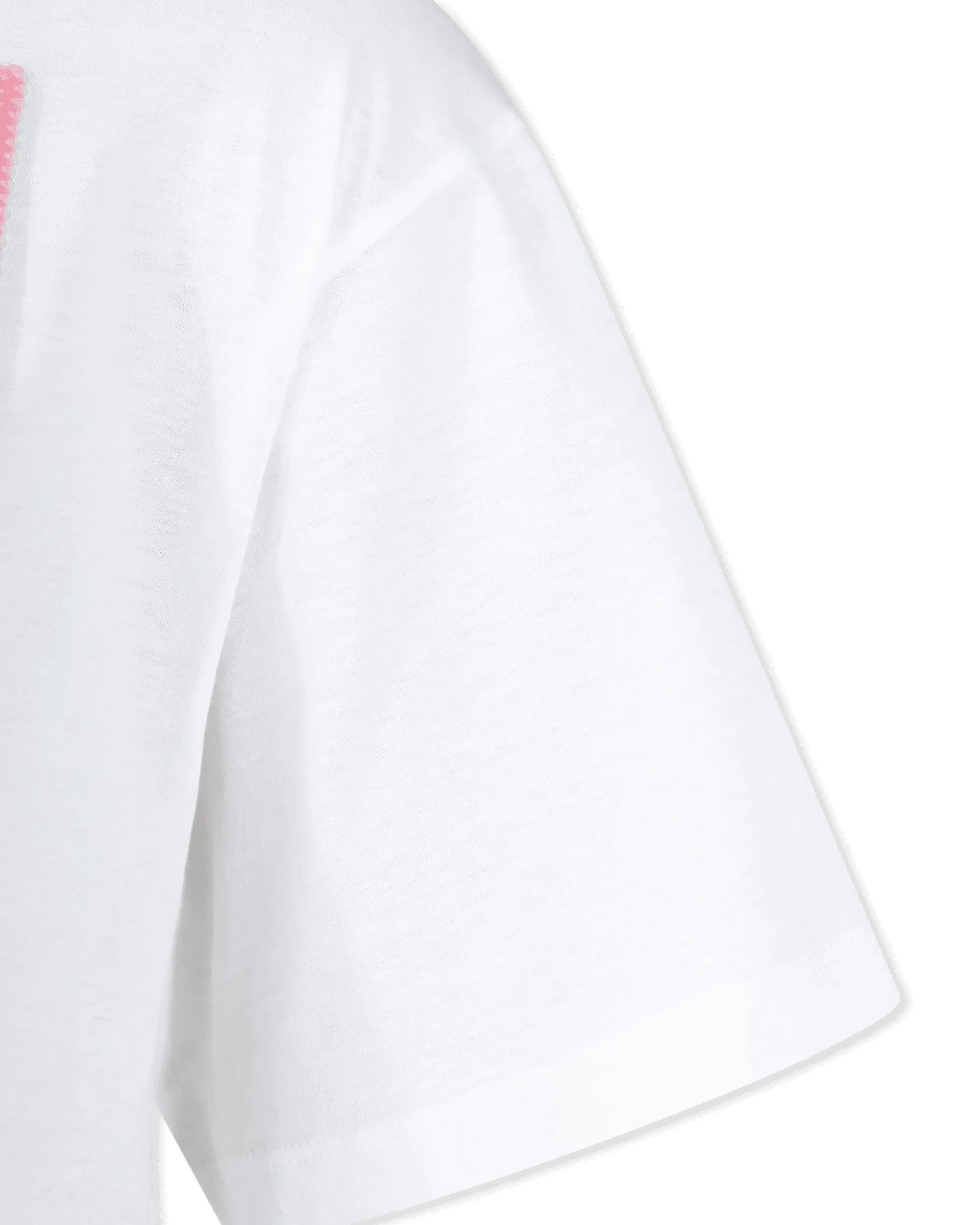 Sequinned Logo Cropped T-Shirt - DIHSAN