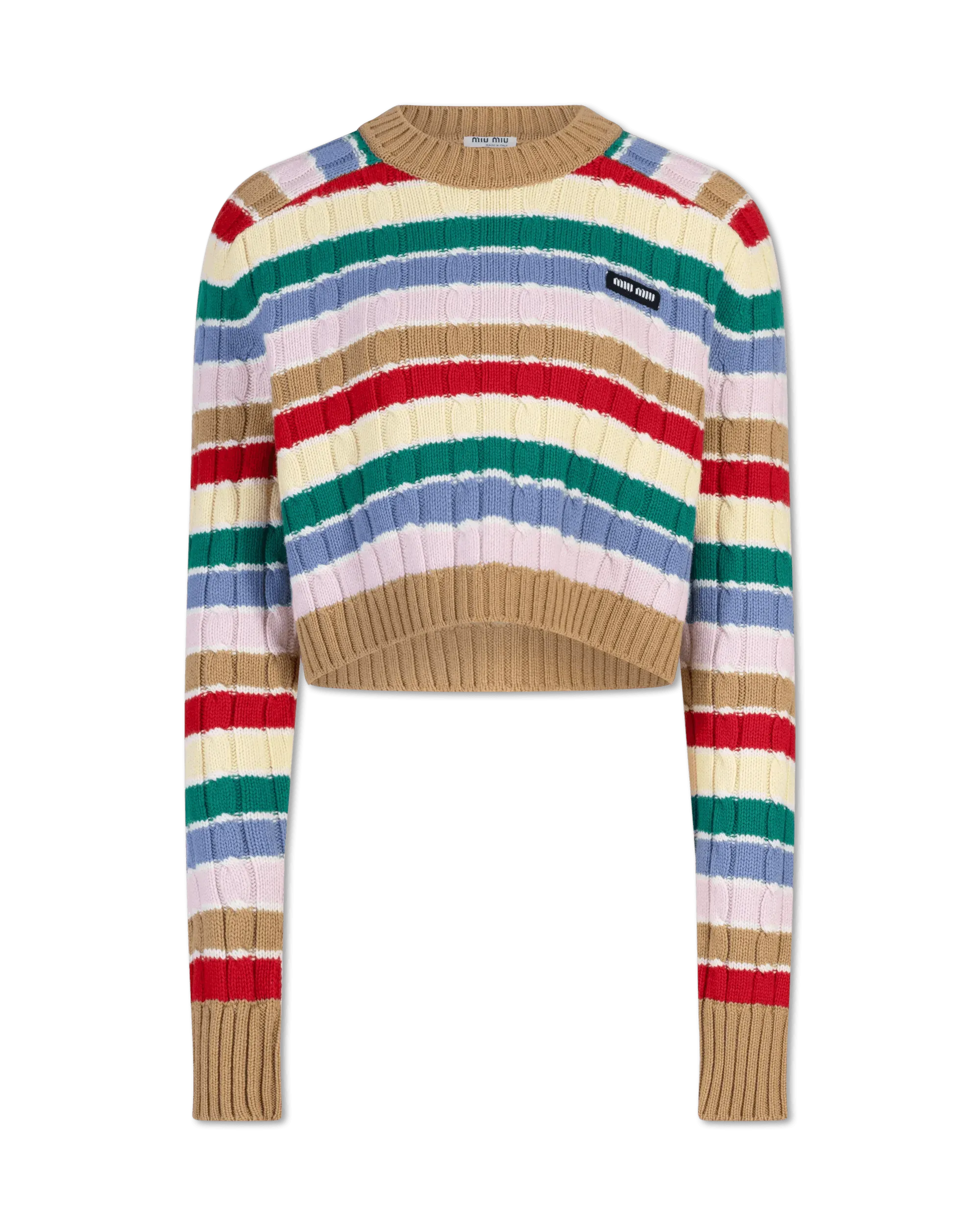 Cashmere Striped F5 Sweater - DIHSAN