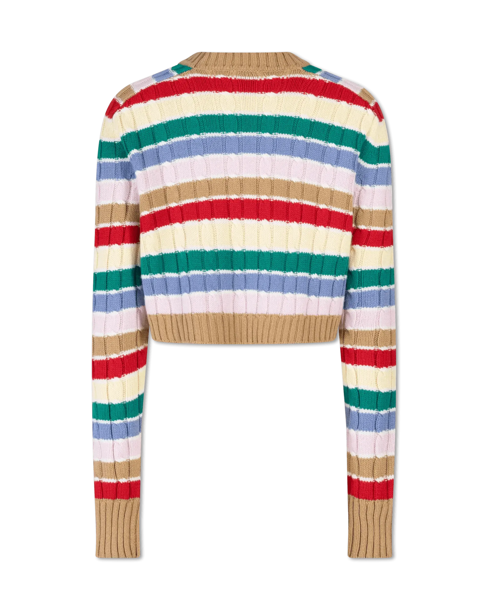 Cashmere Striped F5 Sweater - DIHSAN