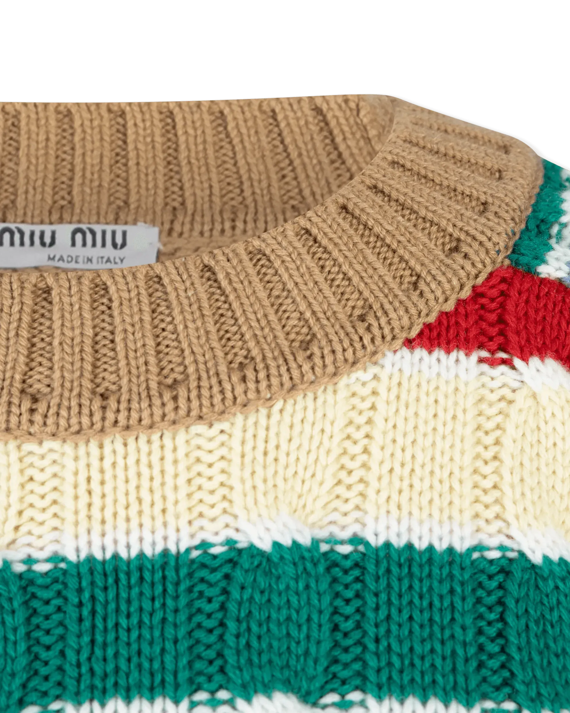 Cashmere Striped F5 Sweater - DIHSAN