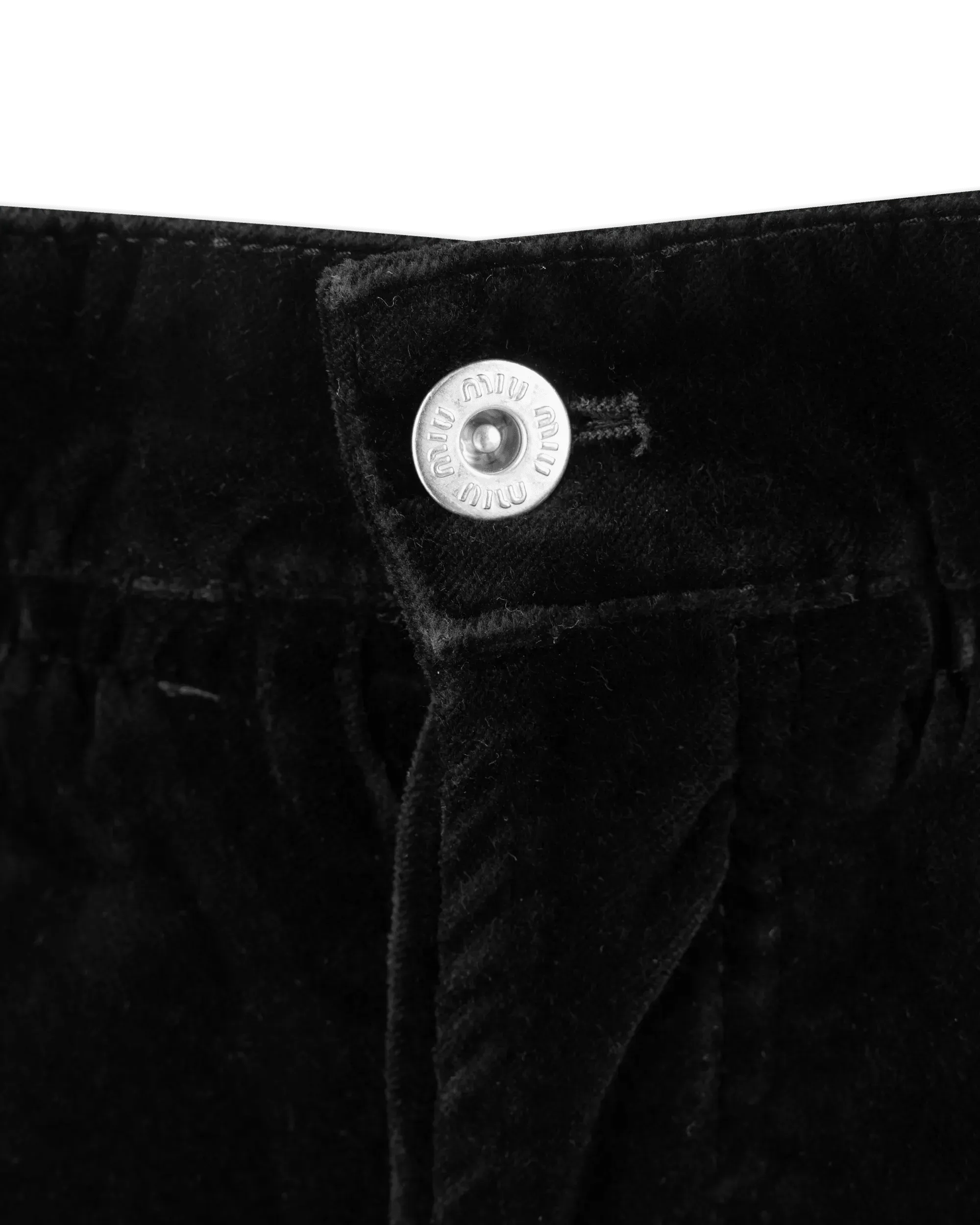 Paperbag Waist Velvet Shorts - DIHSAN