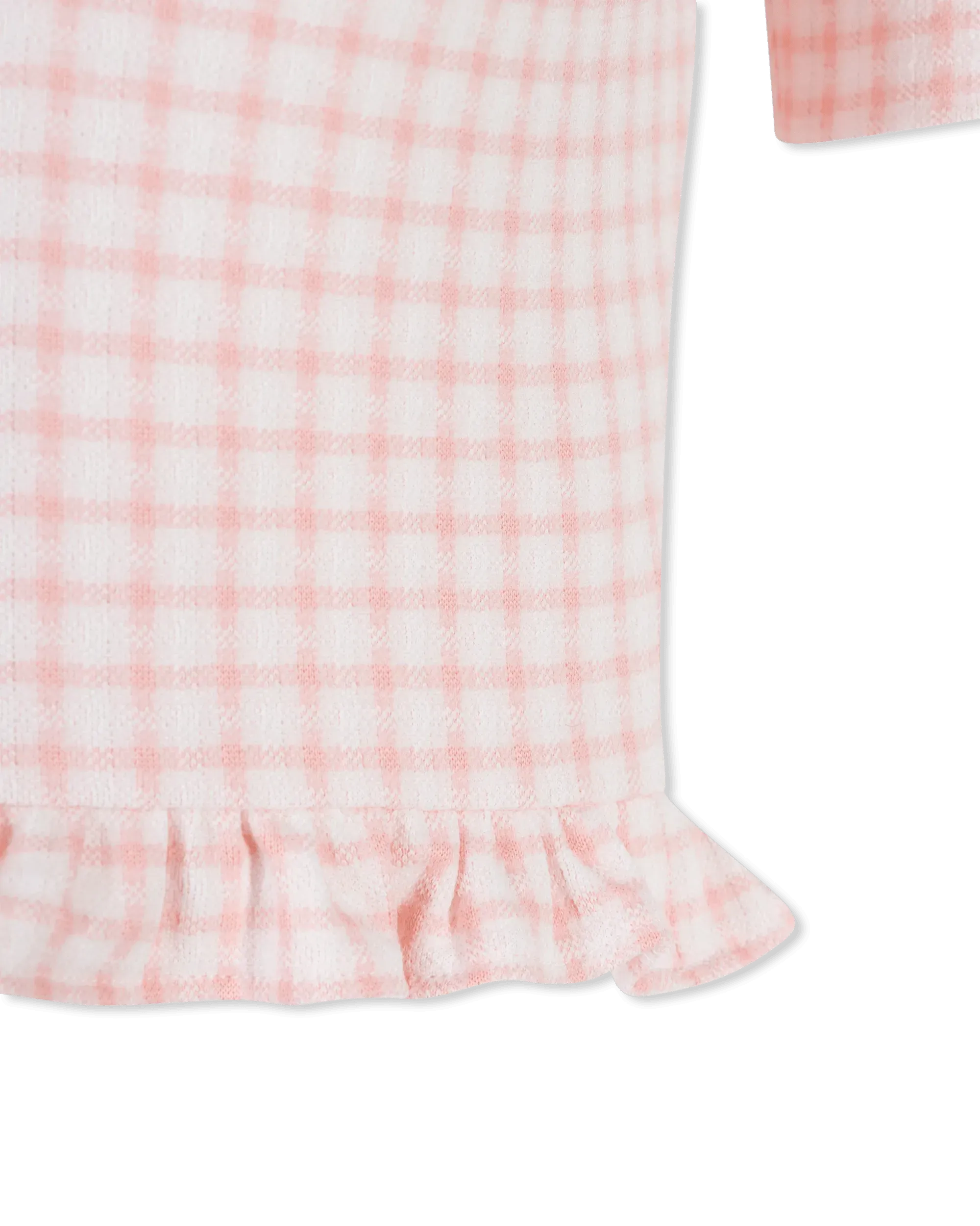 Cropped Check Blouse - DIHSAN