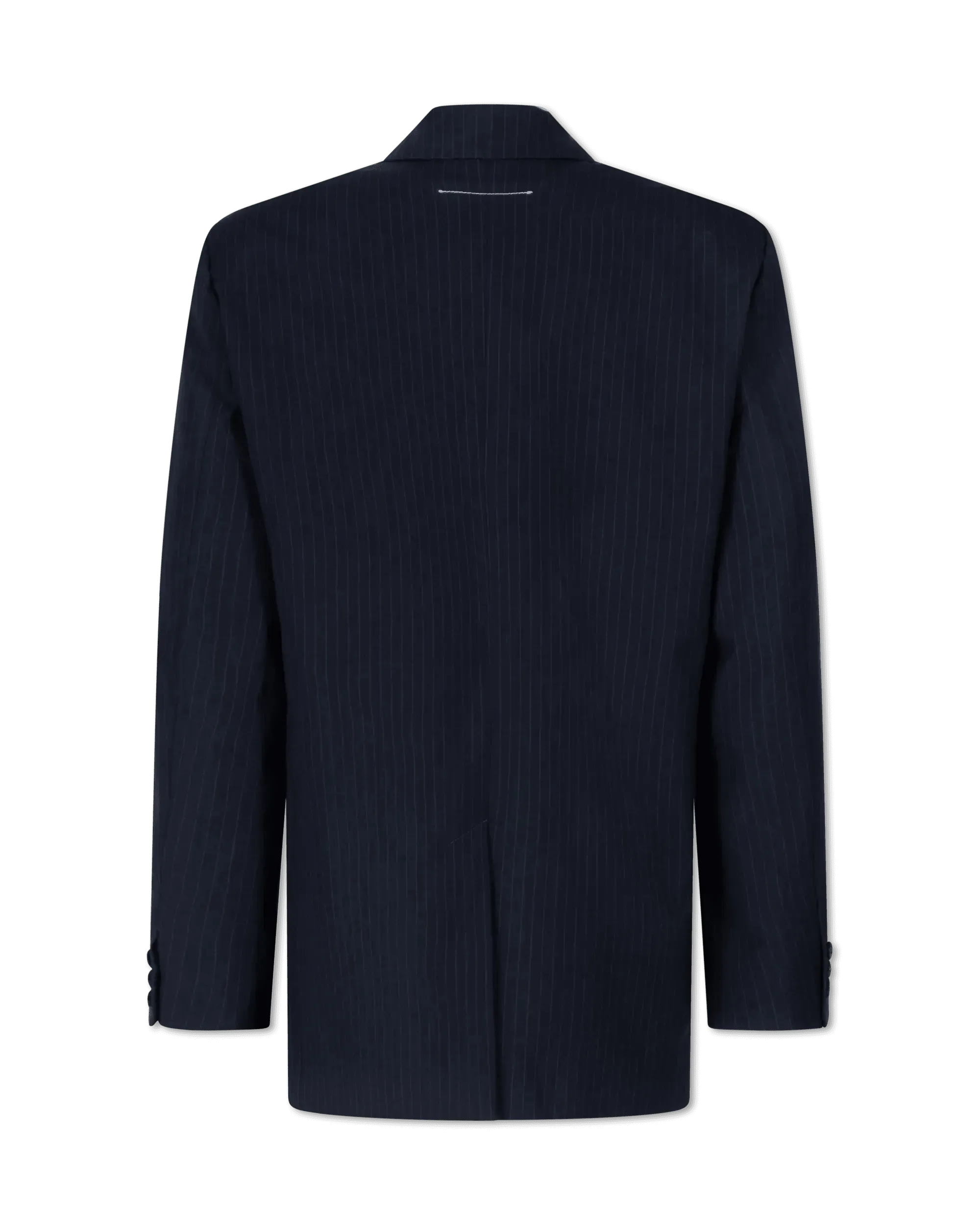 Pinstripe Oversized Blazer - DIHSAN