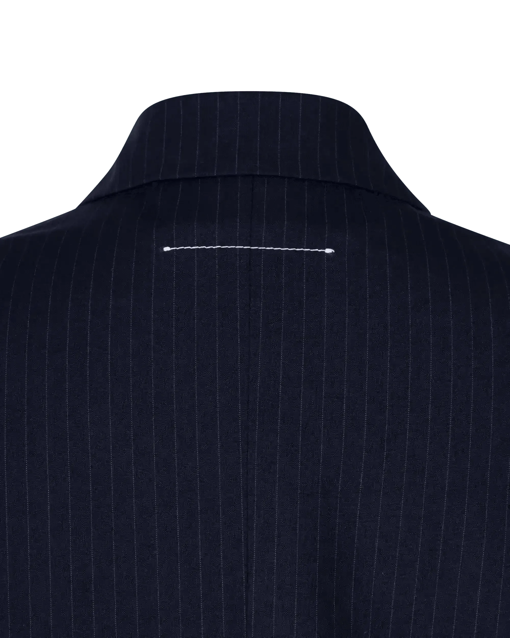 Pinstripe Oversized Blazer - DIHSAN