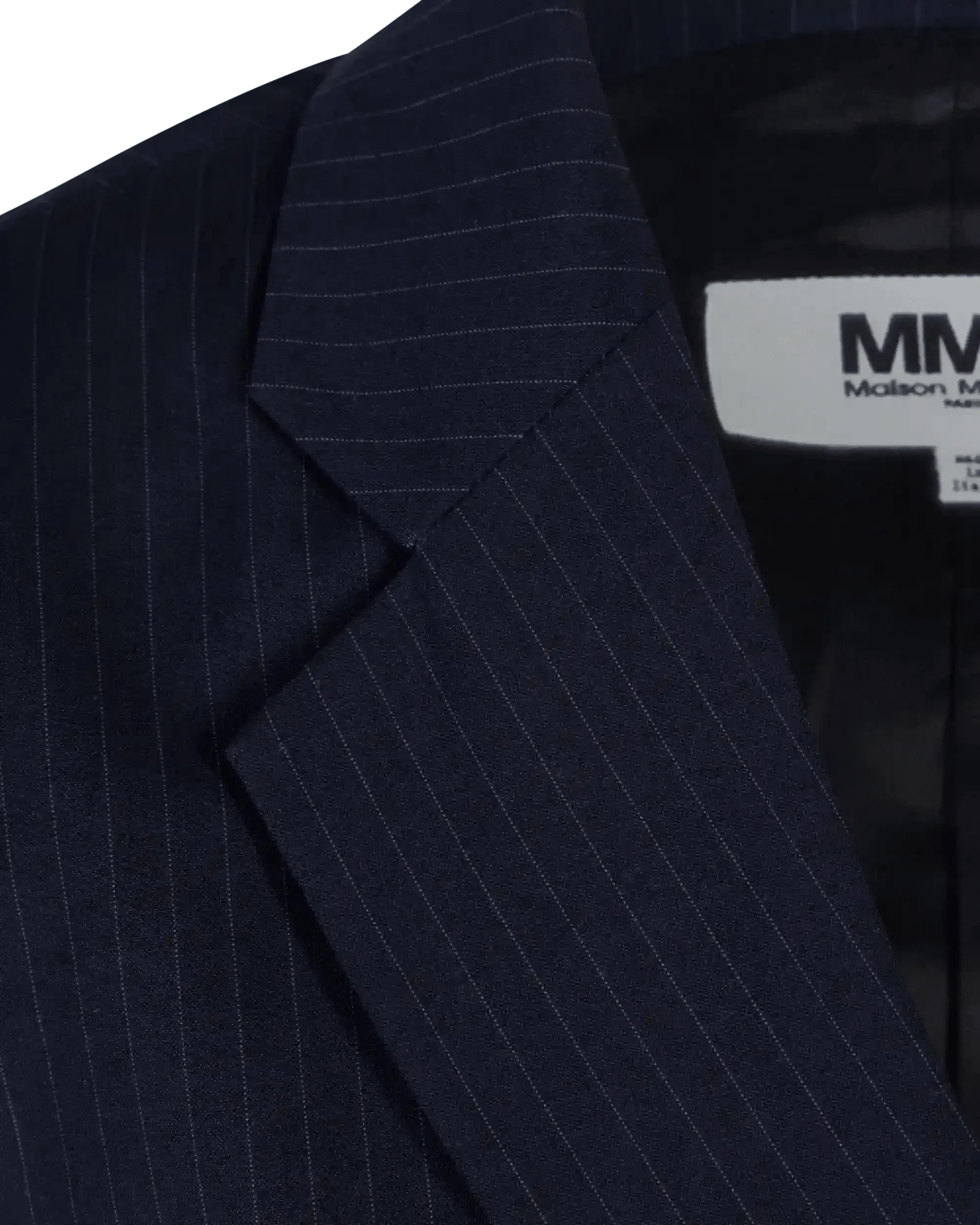 Pinstripe Oversized Blazer - DIHSAN