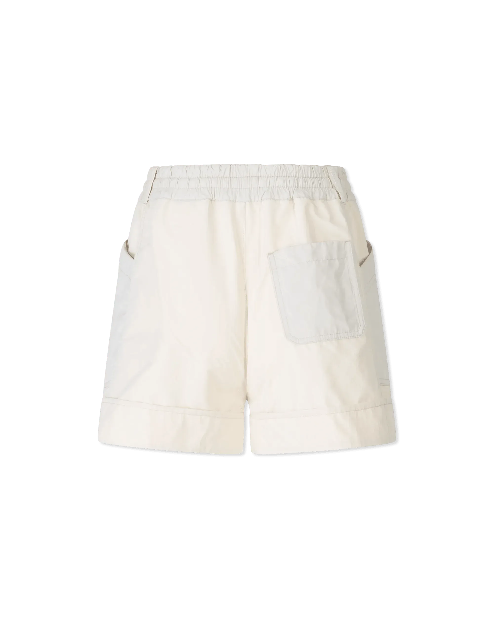 Paneled Aline Nylon Shorts - DIHSAN