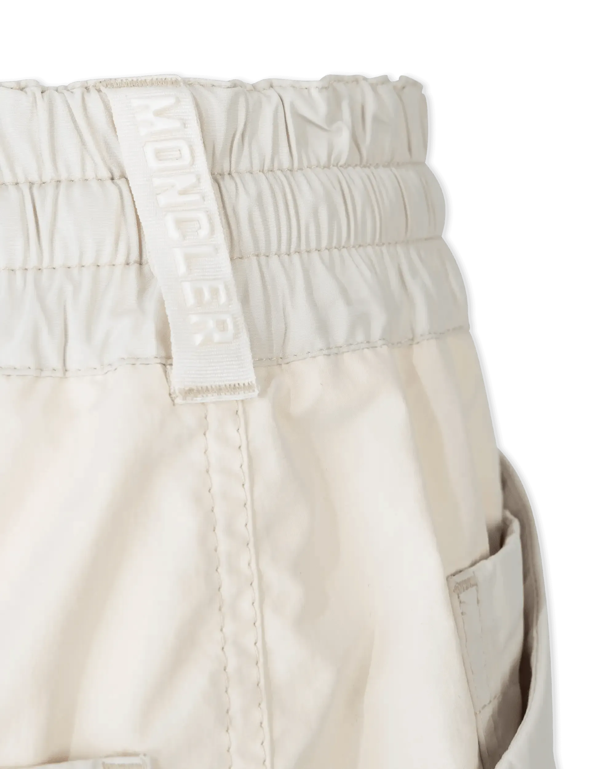 Paneled Aline Nylon Shorts - DIHSAN