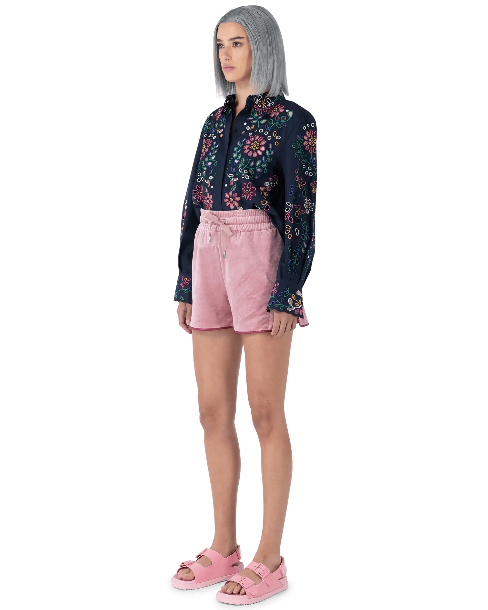 Velvet Lounge Shorts - DIHSAN