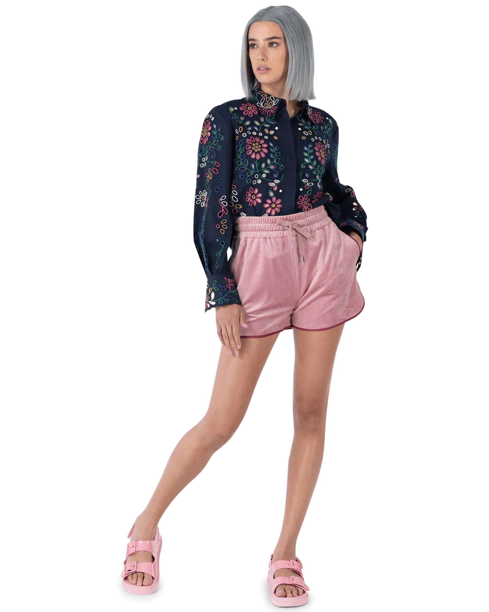 Velvet Lounge Shorts - DIHSAN