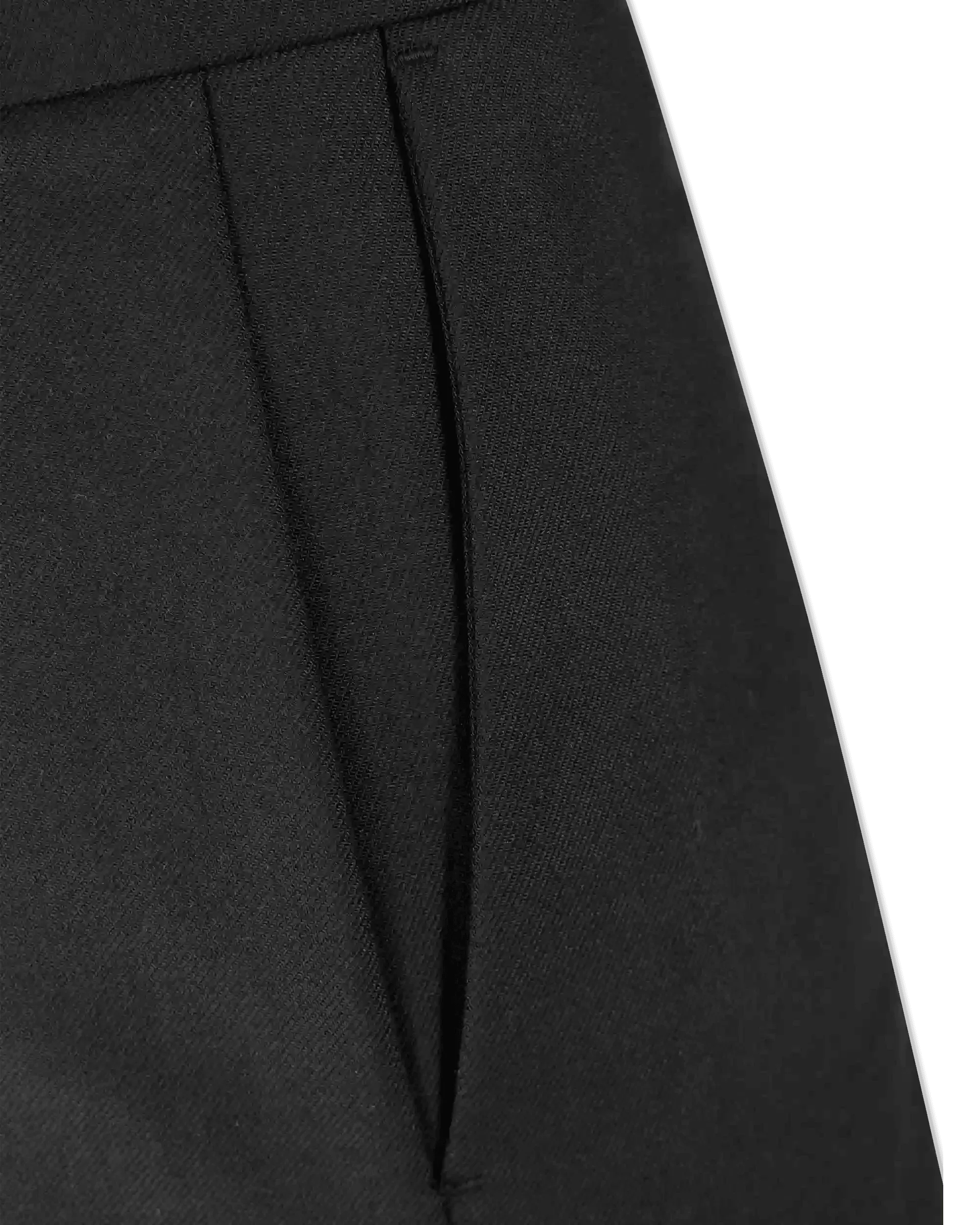 Asymmetric Belted Mini Skirt - DIHSAN