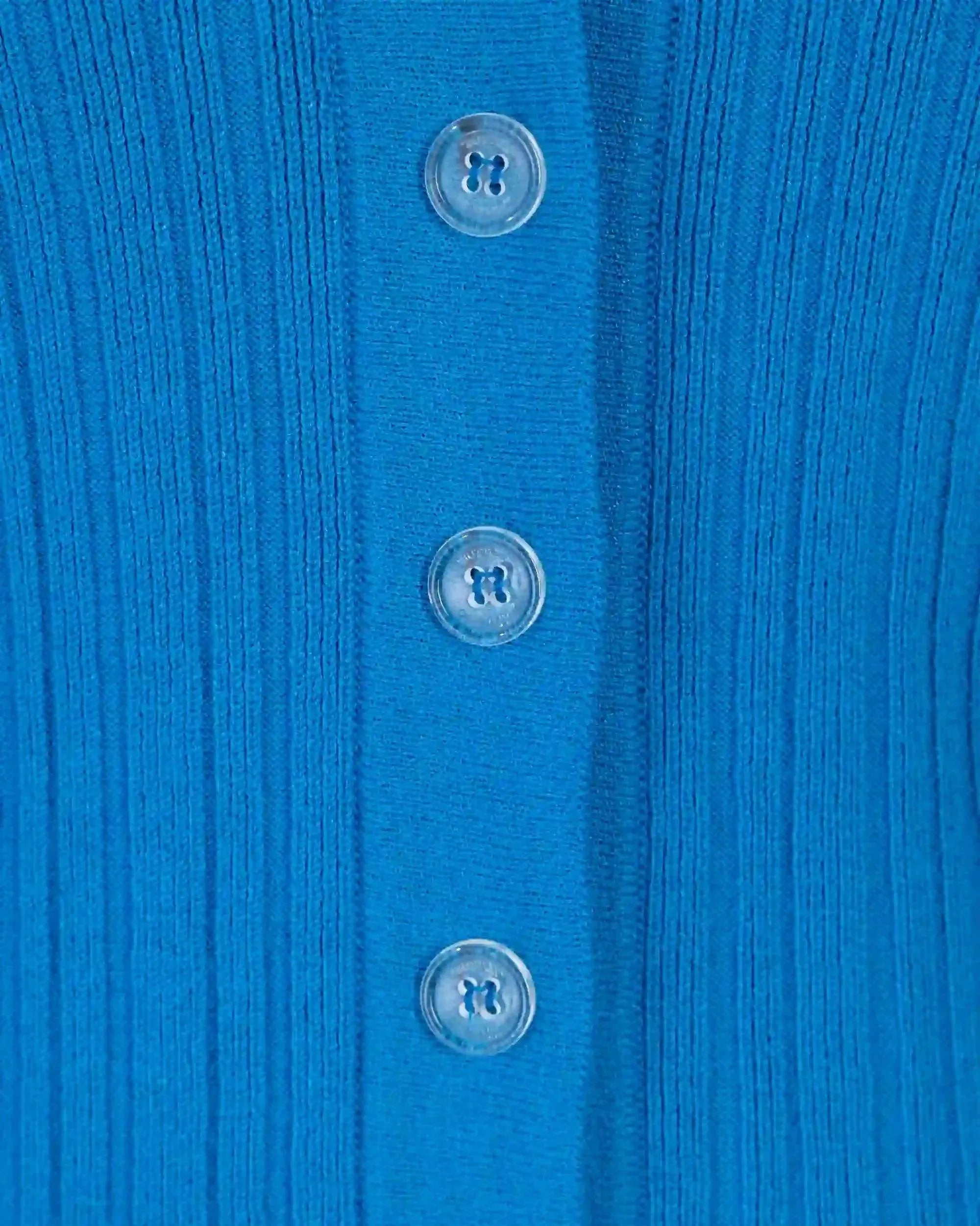 Logo-Stamped Ribbed Knit Cardigan - DIHSAN