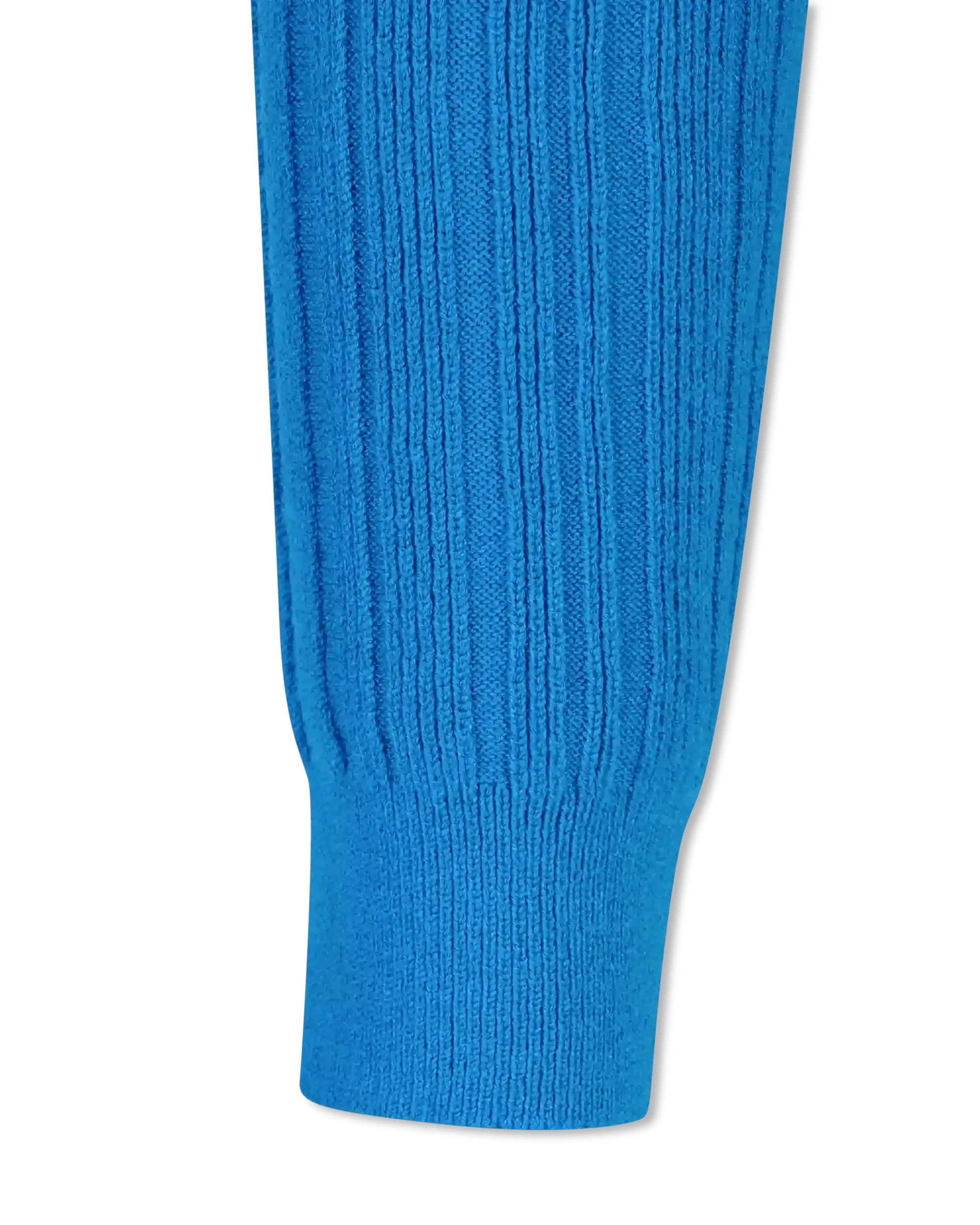 Logo-Stamped Ribbed Knit Cardigan - DIHSAN