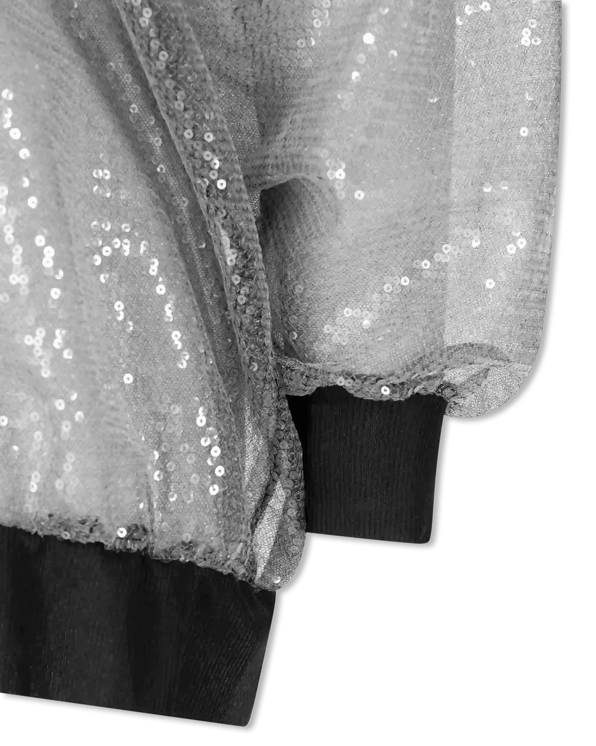 Sheer Sequined Cardigan - DIHSAN